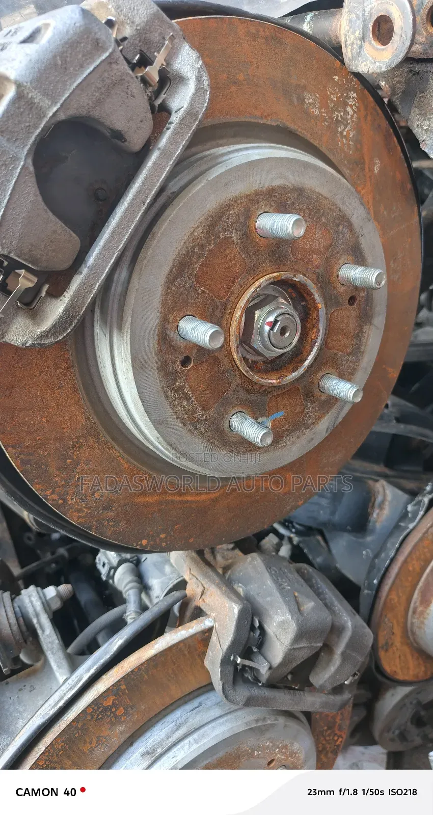 2019 CRV Back Axle Complete