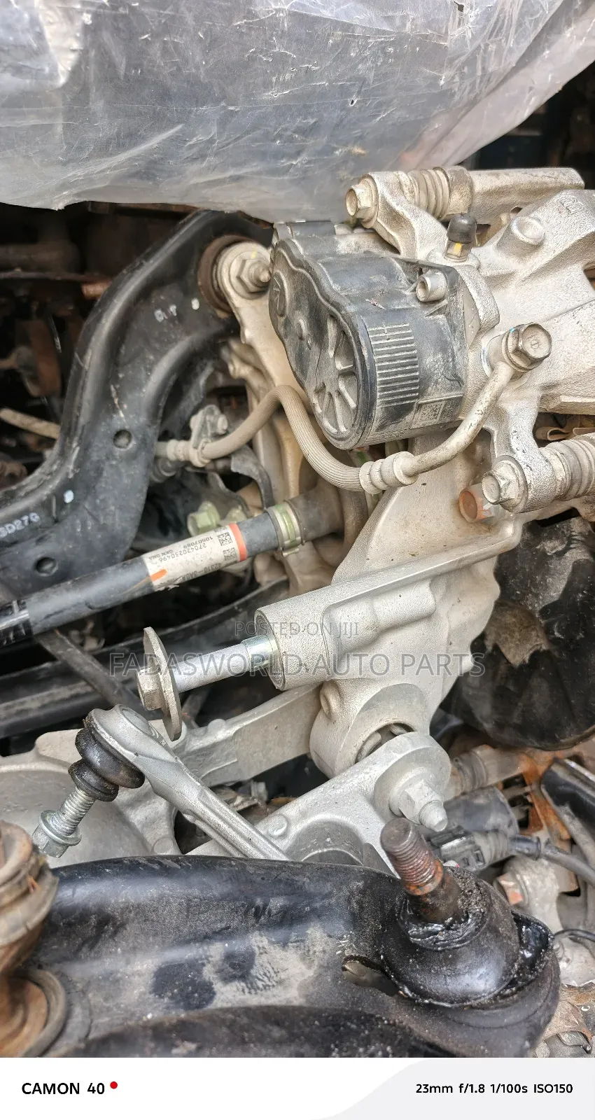 2019 CRV Back Axle Complete