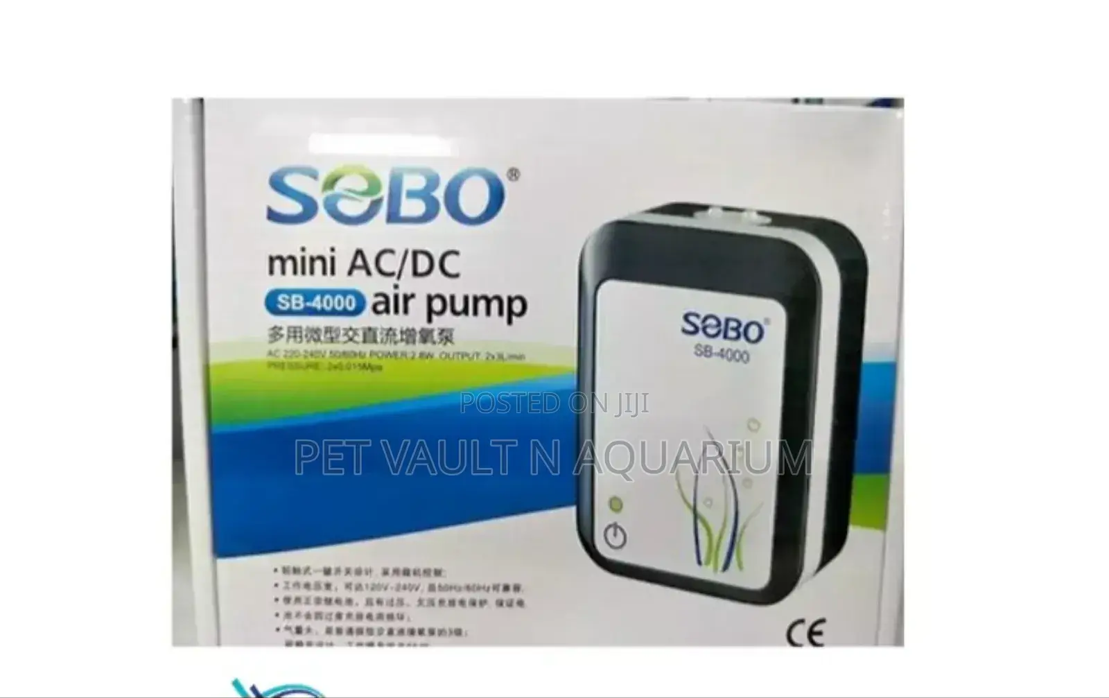 Sobo Mini Ac/Dc Pump