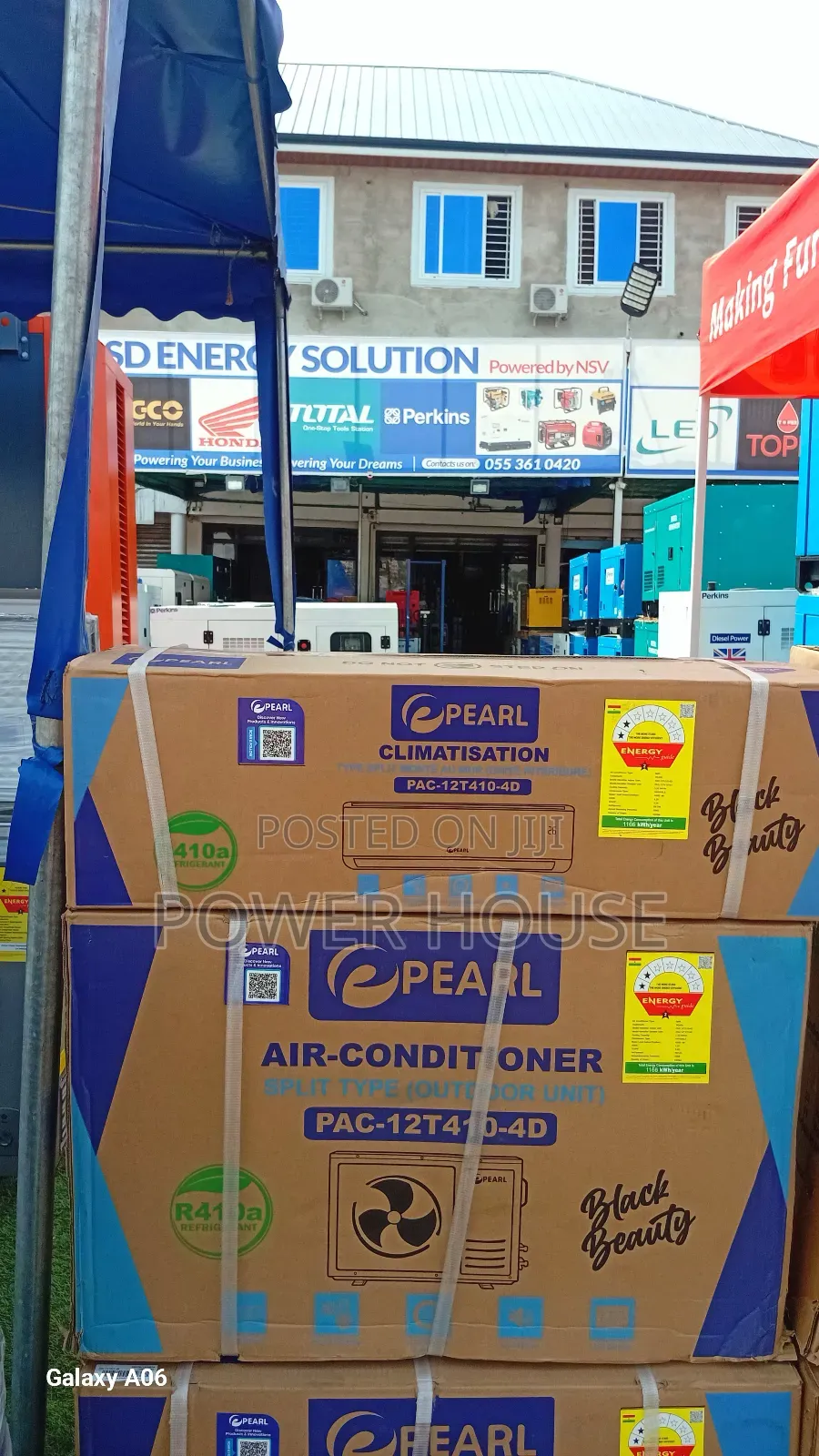 Pearl 1.5hp Air Conditioner With R410a Gas