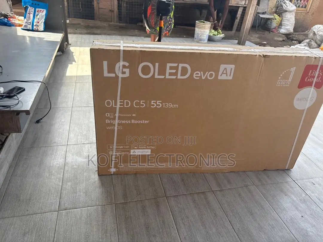 Lg Oled Evo Ai 55” Crystal-Clear Visual Masterpiece