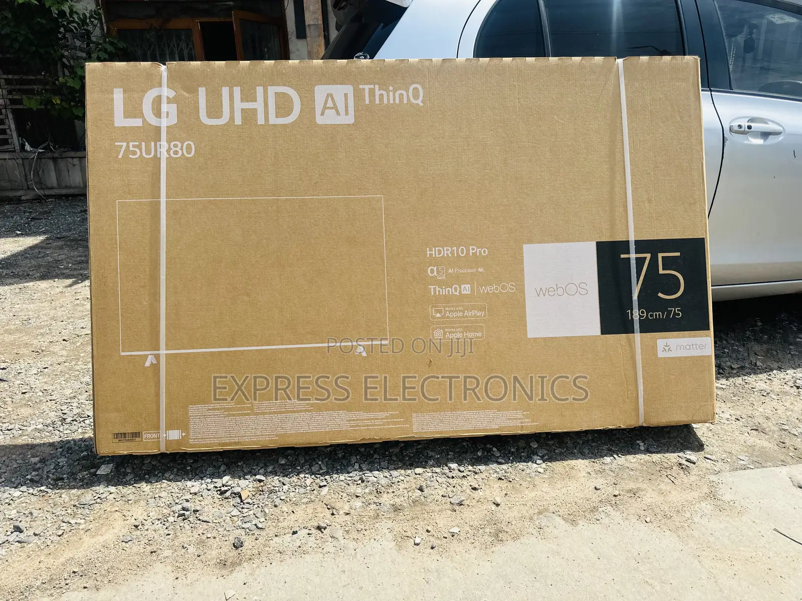 Text Us for Your Lg Uhd Smart Glossy 75”Ur78003