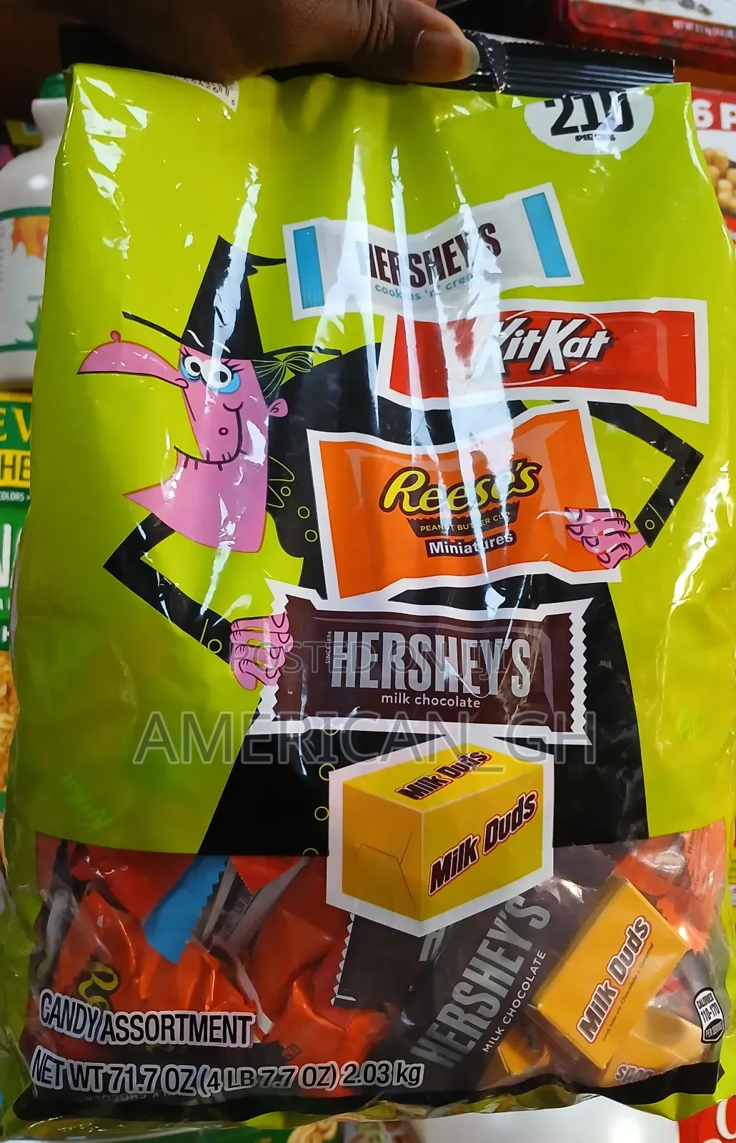 Hershey's Candy Assortment, 2.03kg(210pcs)