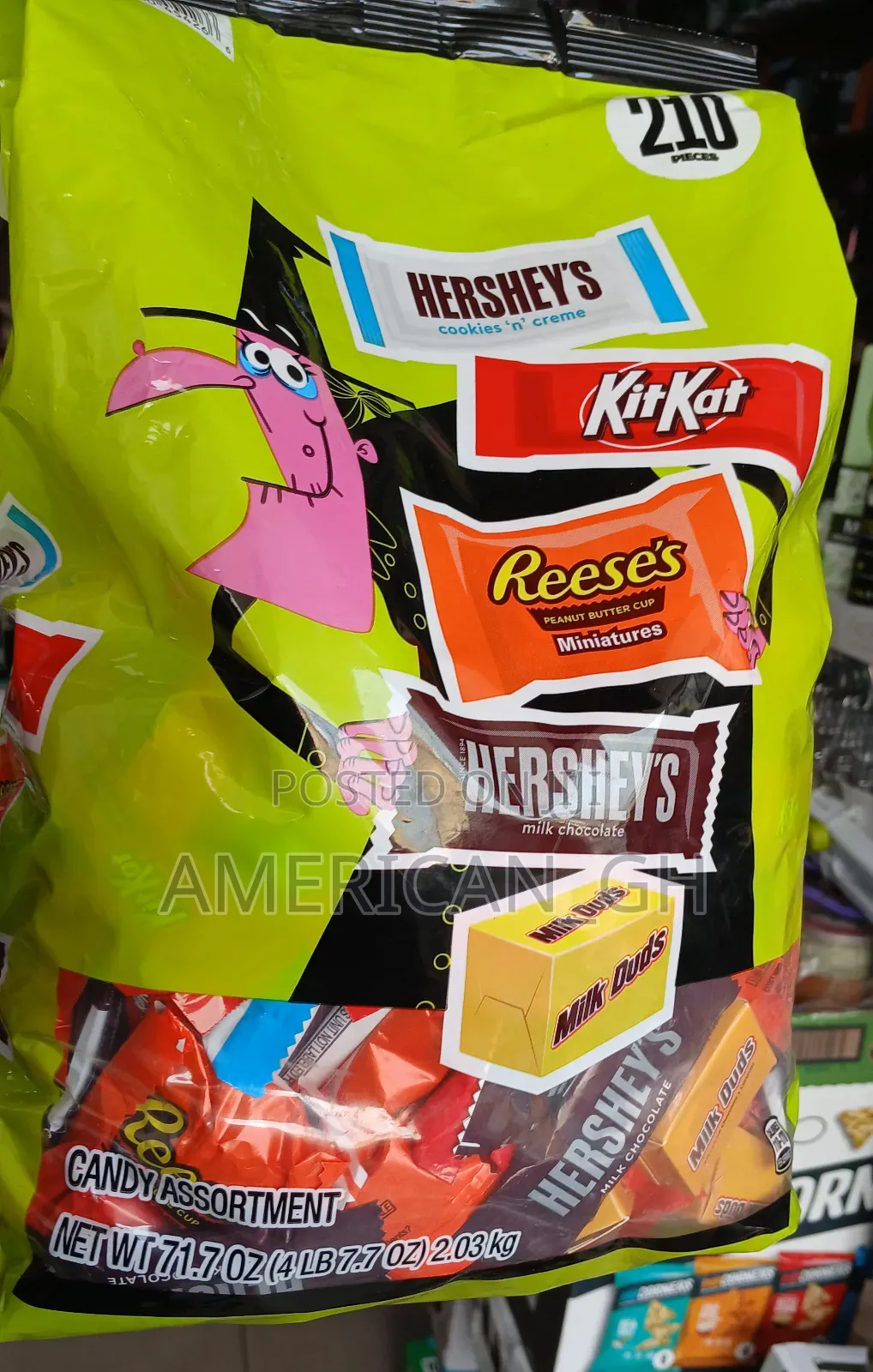 Hershey's Candy Assortment, 2.03kg(210pcs)