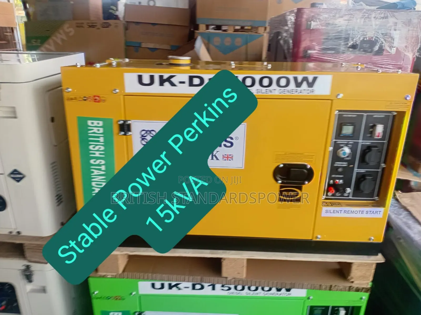 Smooth Running Perkins 15kva Generator