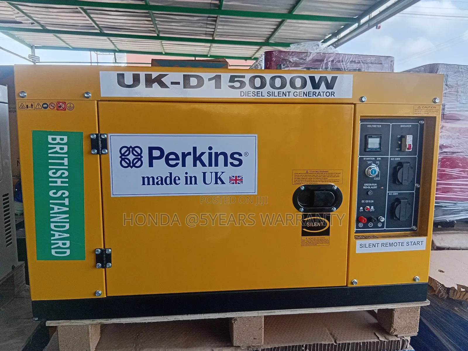 Perkins 15kva Generator – Smooth Silent Operation