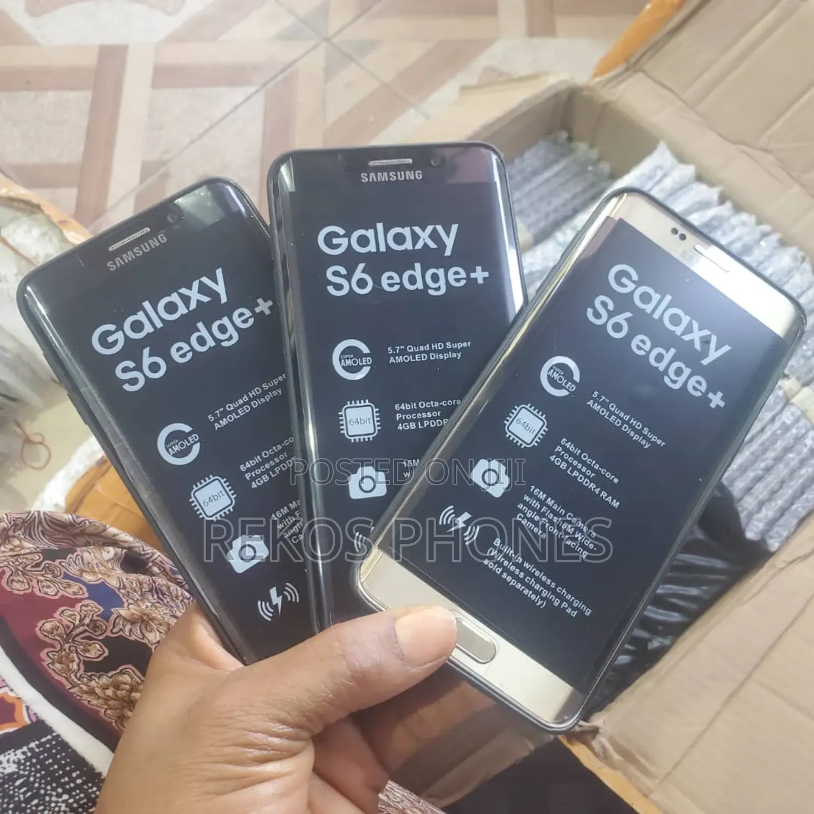 New Samsung Galaxy S6 Edge Plus 32 GB Gold