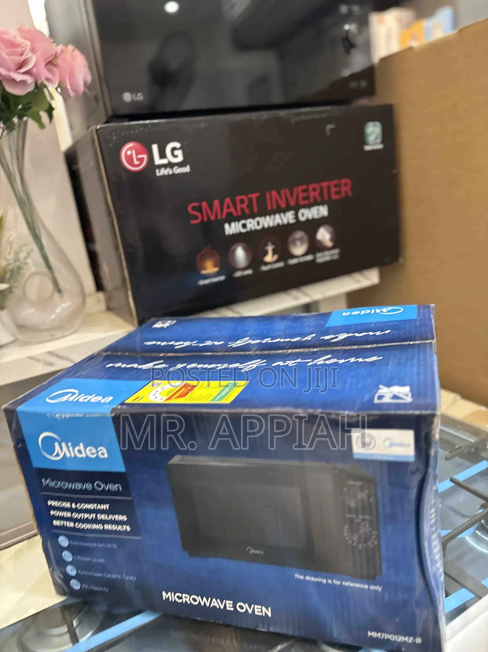 Purchase Original Midea Mm7p012 20liters Electric Microwave(Black).