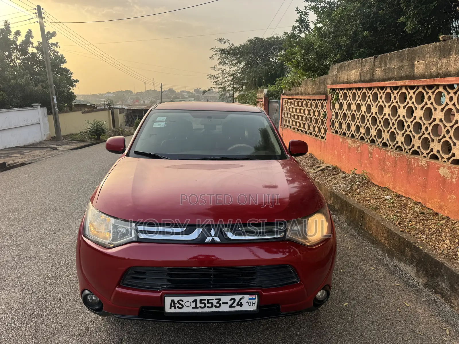 Mitsubishi Outlander 2.0 PHEV AWD 2014 Red