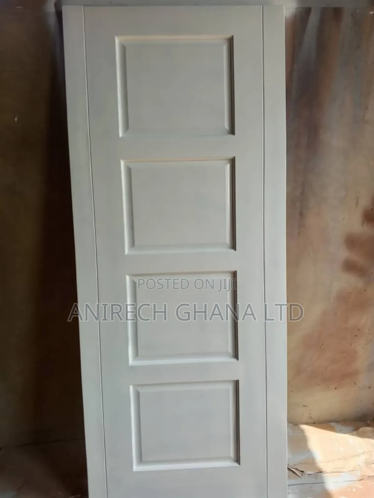 4 White Panel Door
