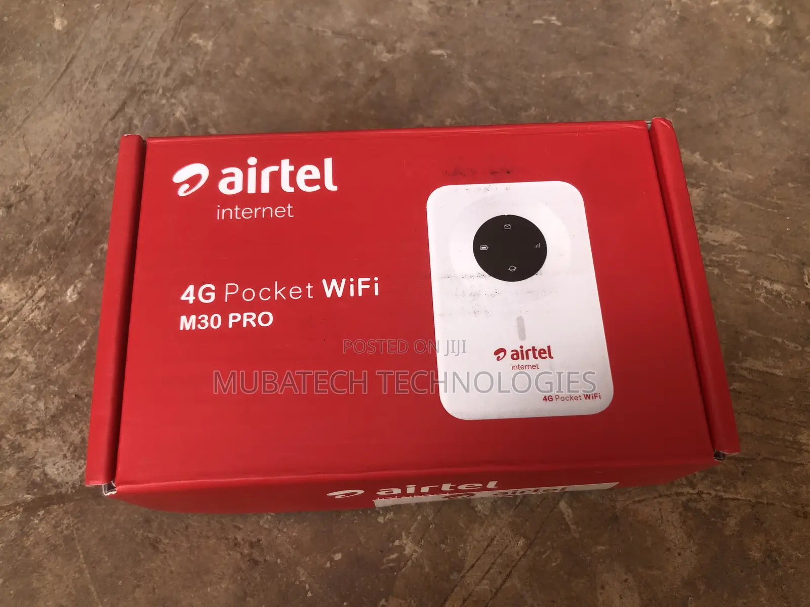 Airteltigo Pocket Mifi With Rj45(Ethernet) Port