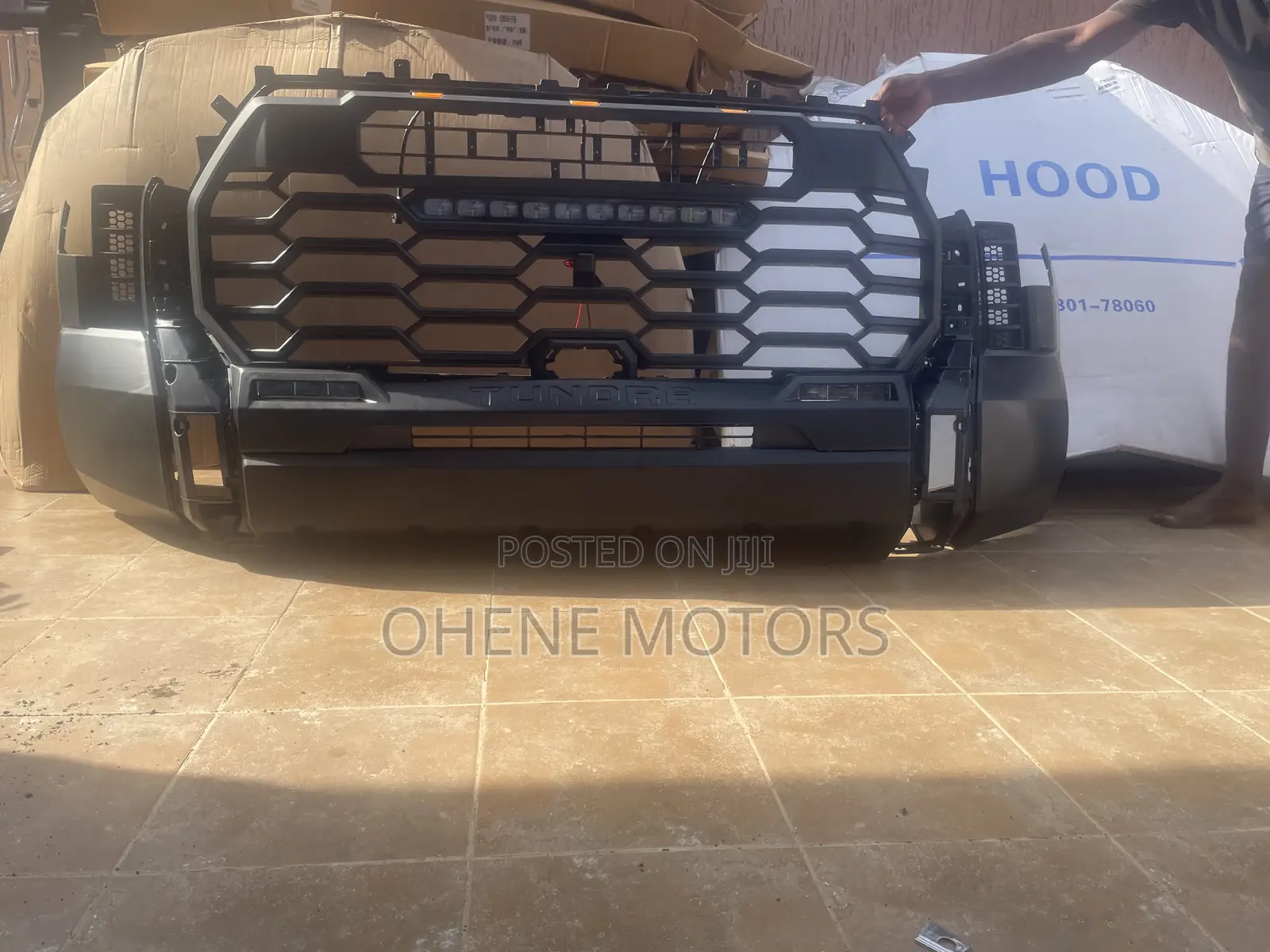 Toyota Tundra 2024-2025 Front Bumper Complete With Led Lights