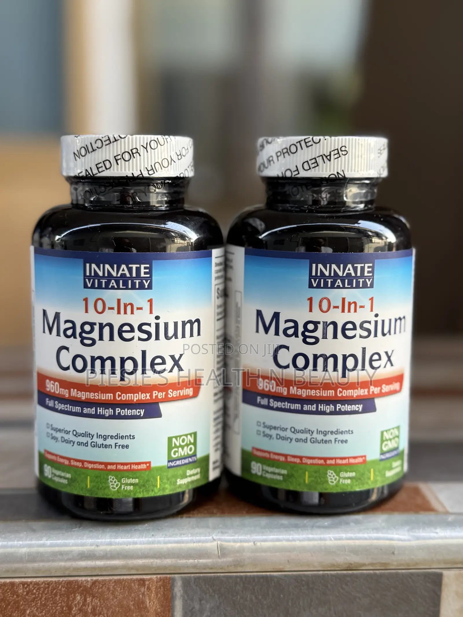 Innate Vitality 10-in-1 Magnesium Complex 960mg, Glycinate and More