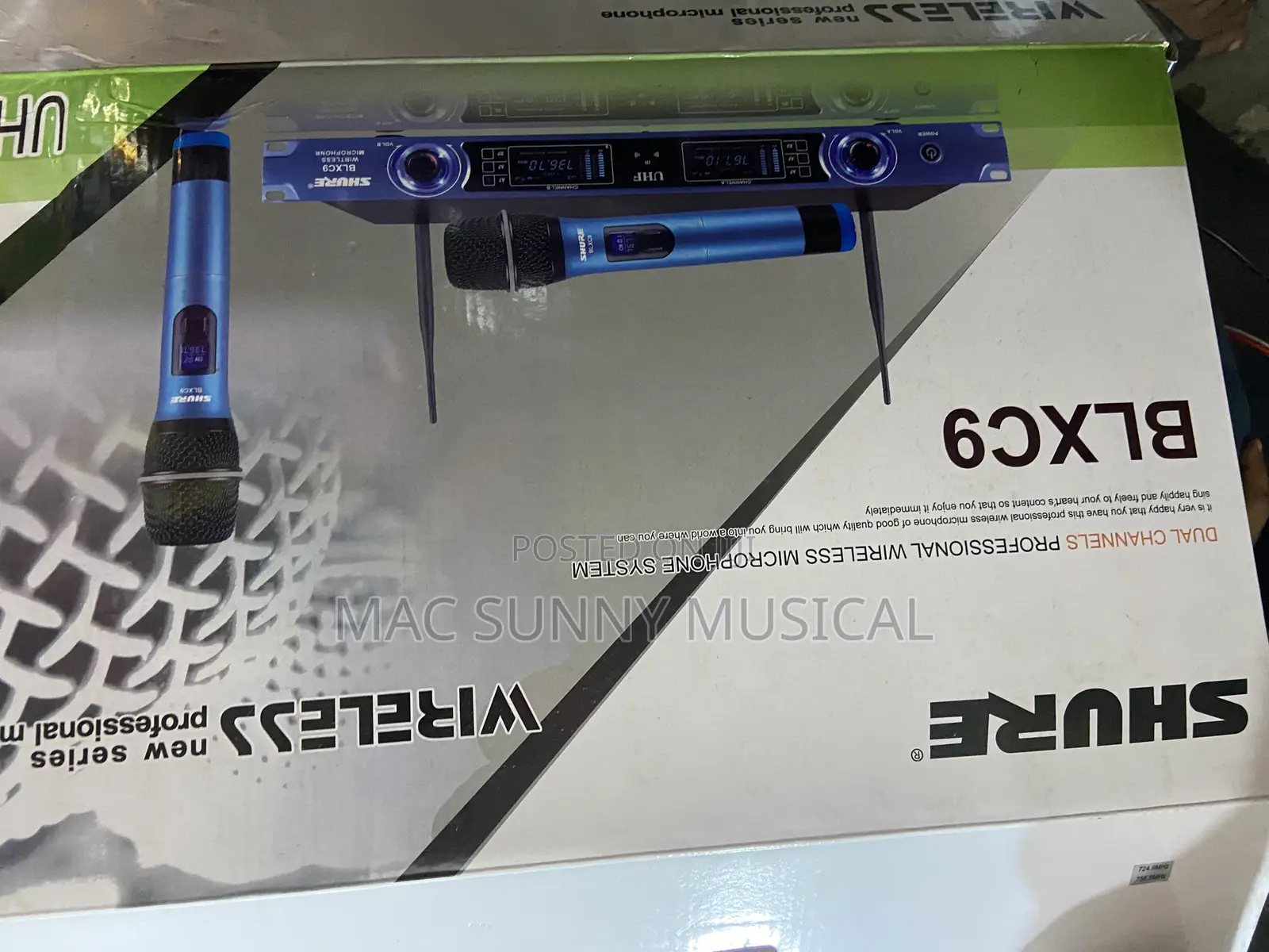 Wireless Shure Microphone Blxc9