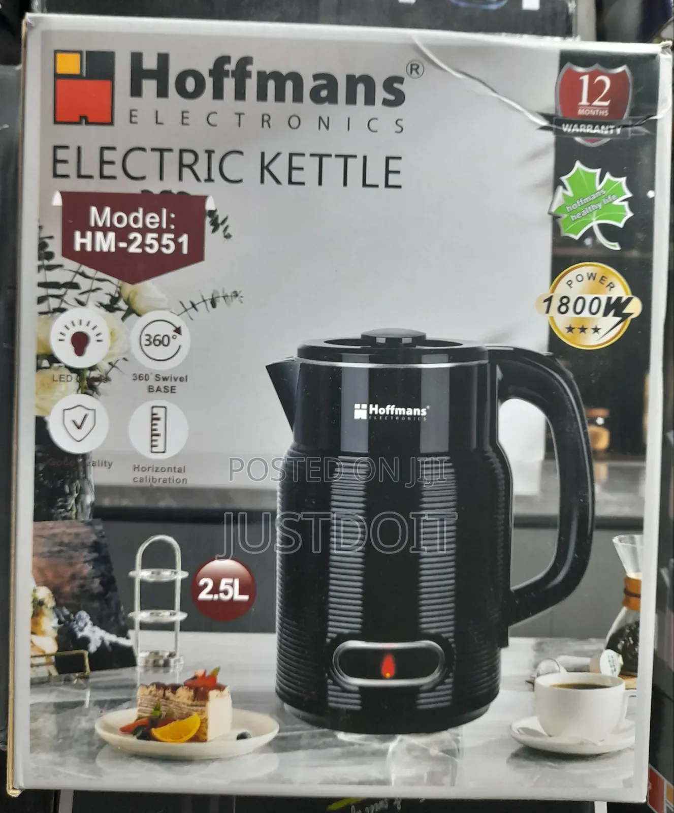 Hoffmann 2.5l Electric Kettle