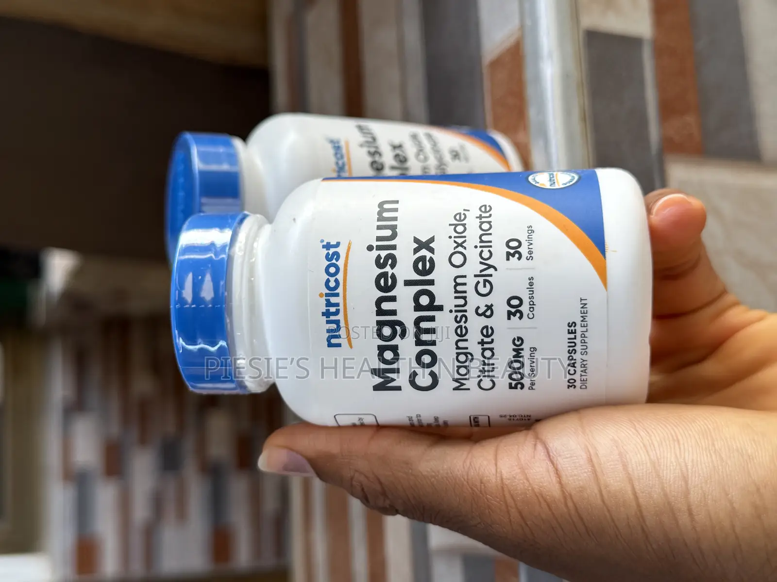 Nutricost Magnesium Complex 500mg, Oxide, Citrate, and Glycinate, 30s
