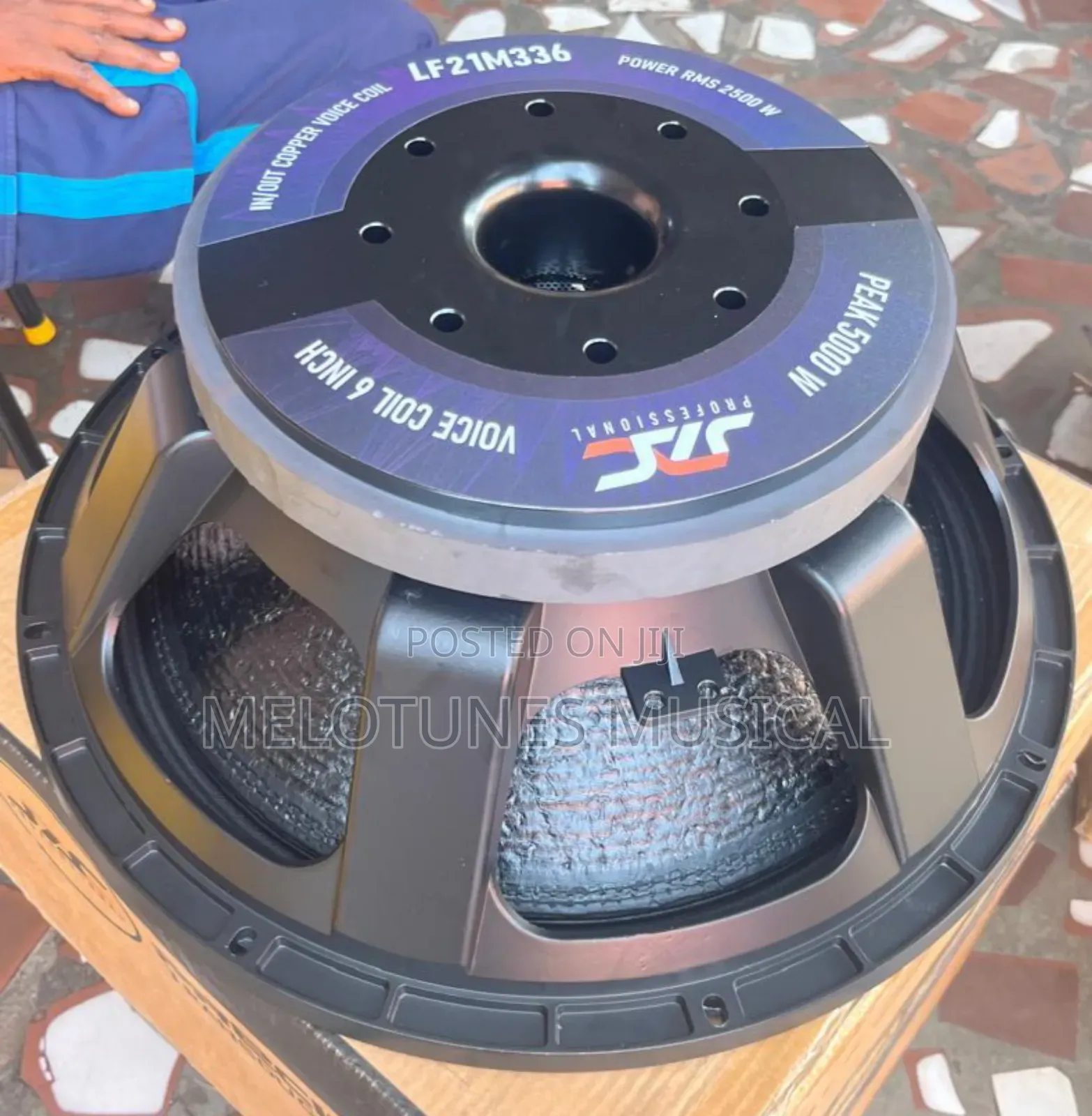 Jac Lf21m3362 21inches 5000watt Single Magnet Subwoofer Speaker.