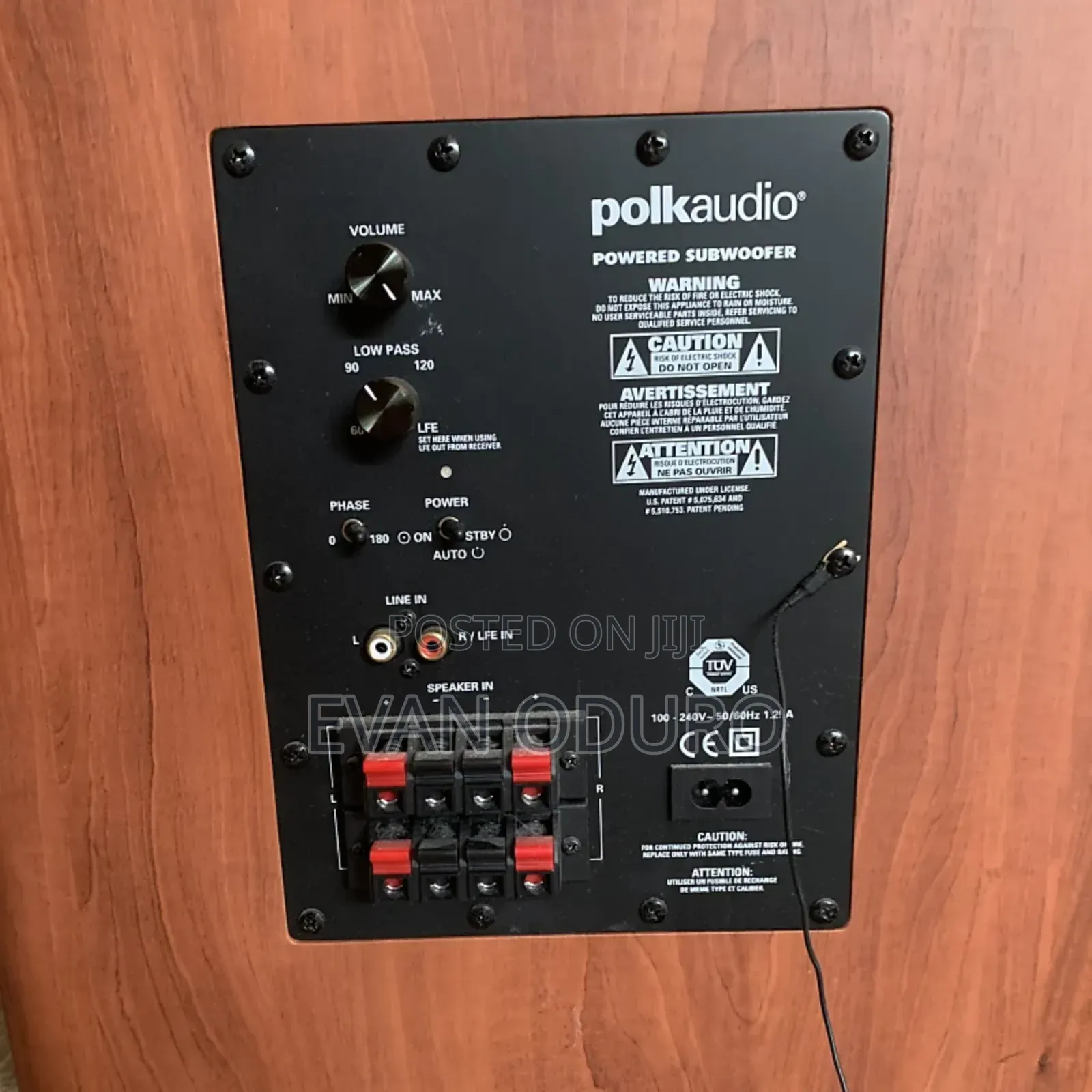 Powerful American Polk Audio Deep Warm Bass Tight Bass Music/Movie