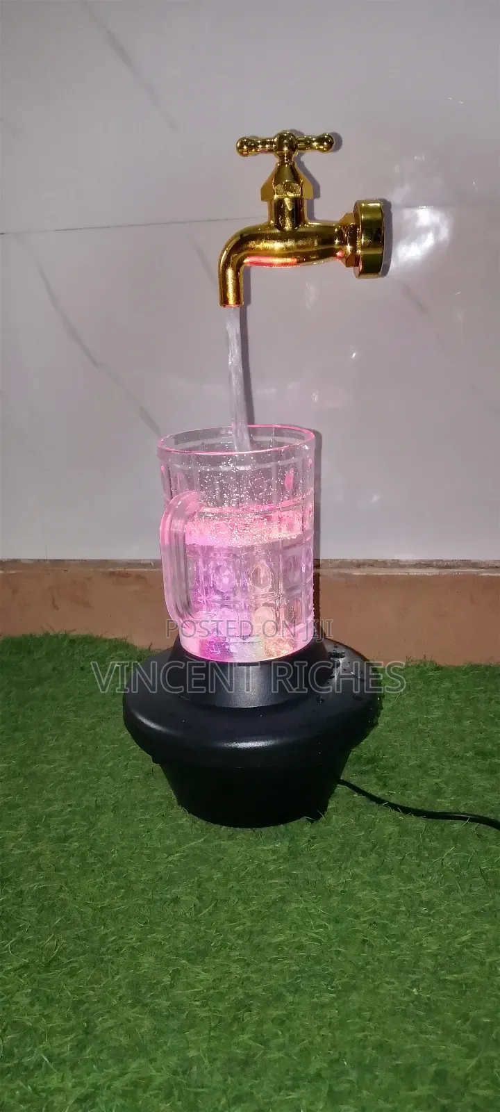 Magic Mug Fountain With Led