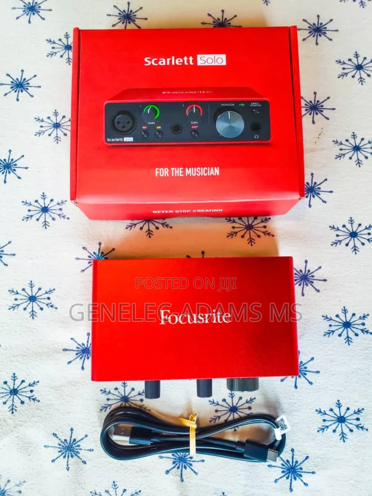 Original Focusrite Scarlet Solo 3rd Generation