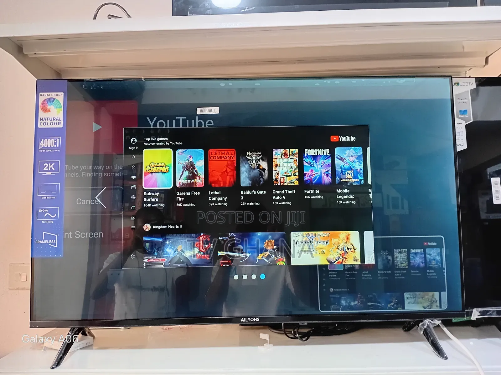 Ailyson 43” Smart Tv – Modern Design, Smart Performance