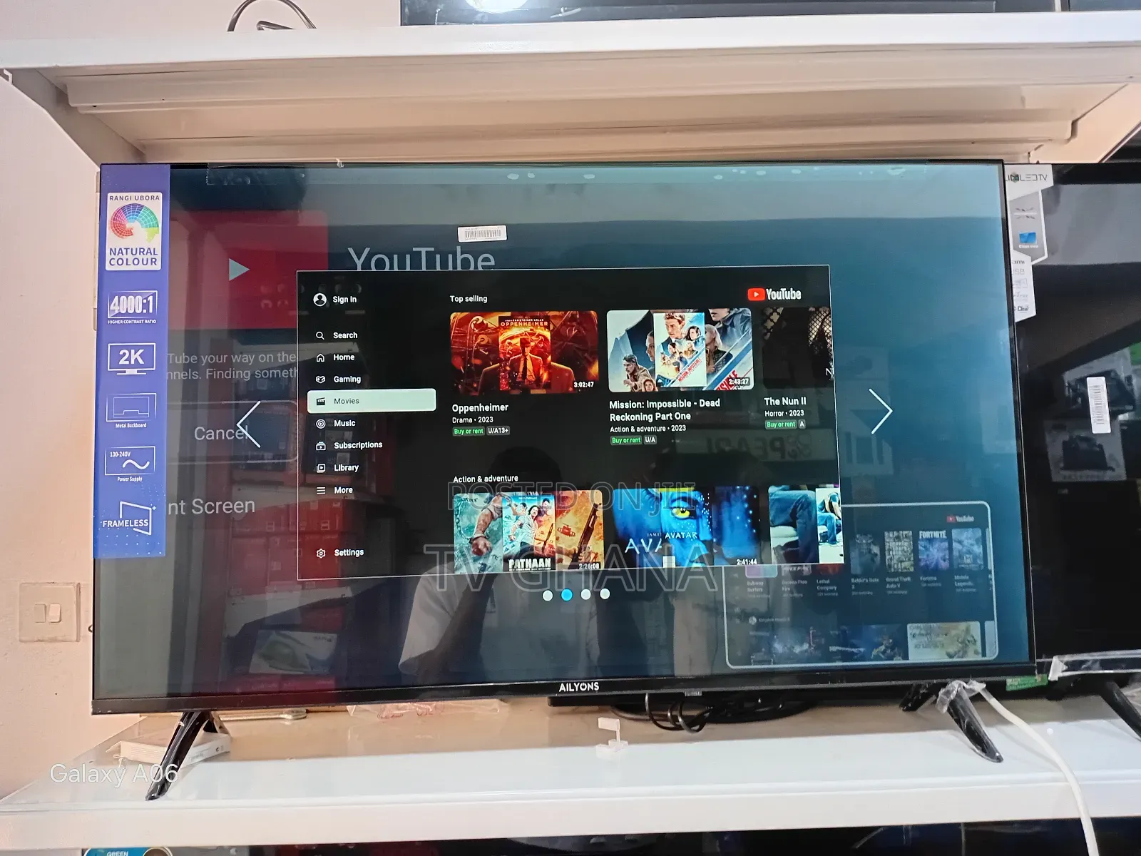 Ailyson 43” Smart Tv – Full Hd Smart Screen