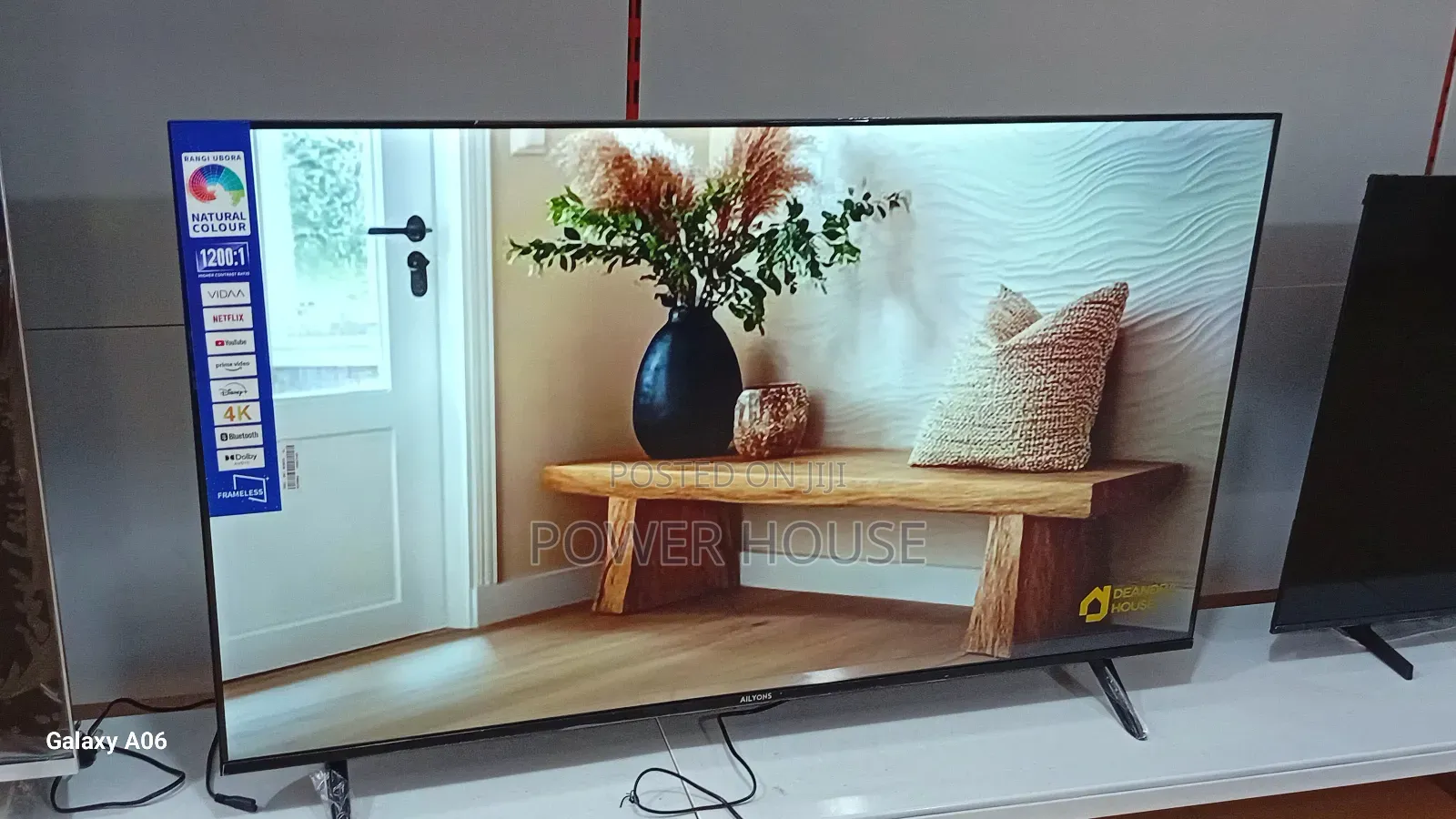 Ailyons 55 Inches Smart Tv Featuring Hdmi & Usb Ports
