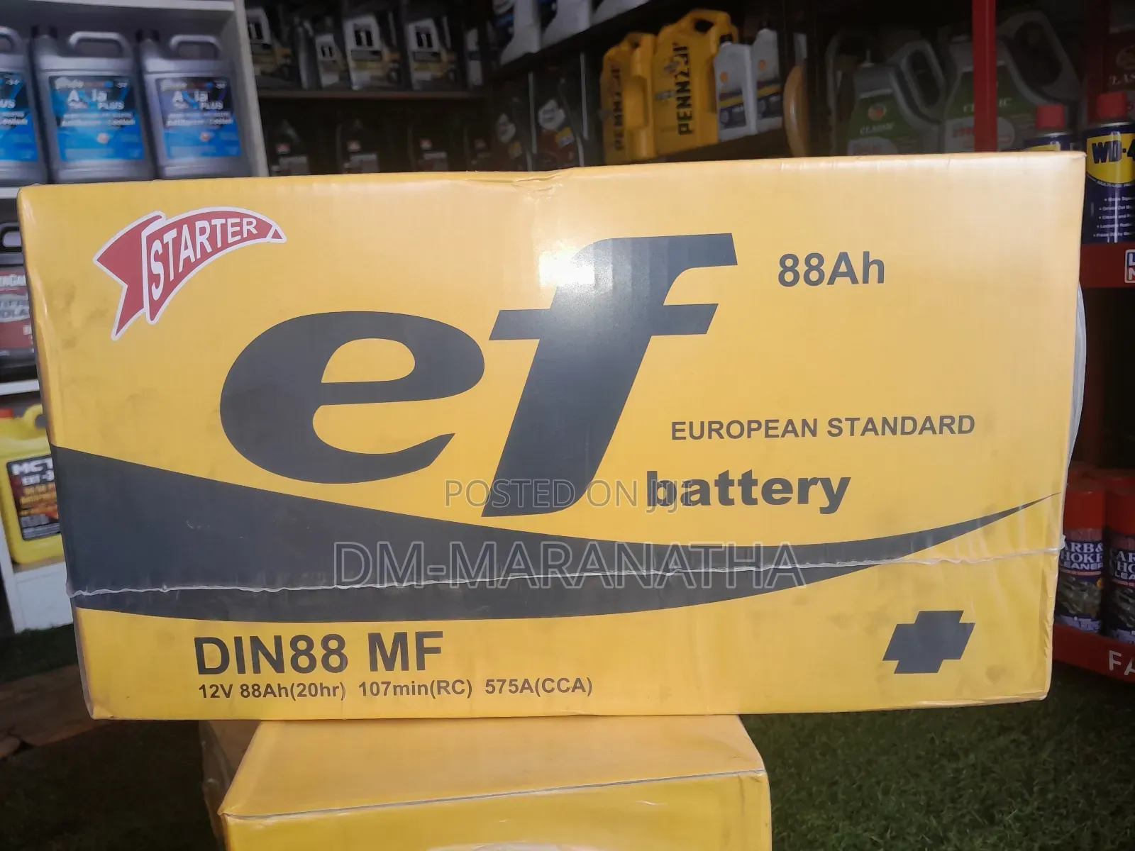 17 Plate 88ah Car Battery