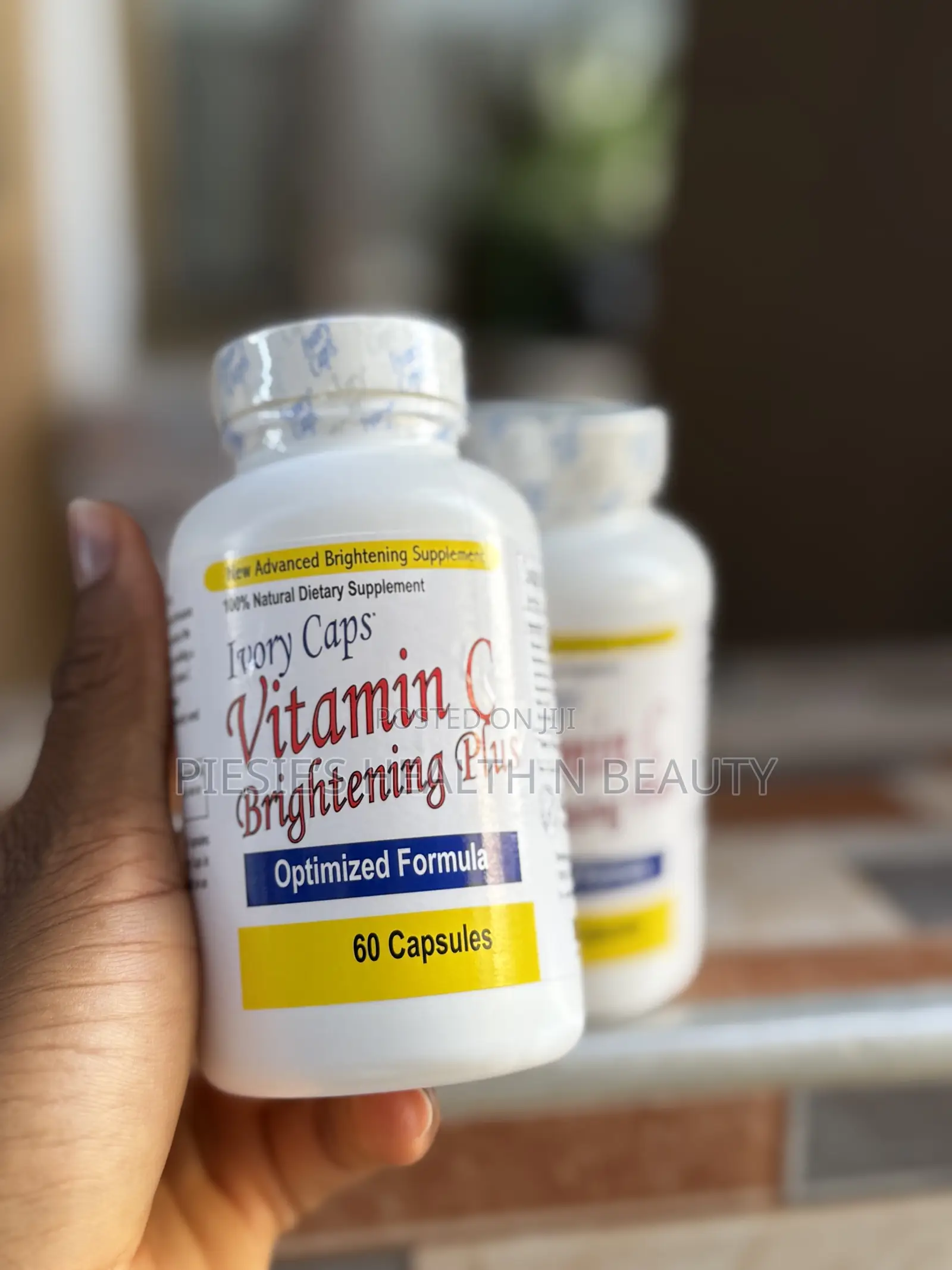 Ivory Caps Maximum Strength Vitamin C Brightening Plus 60 Caps