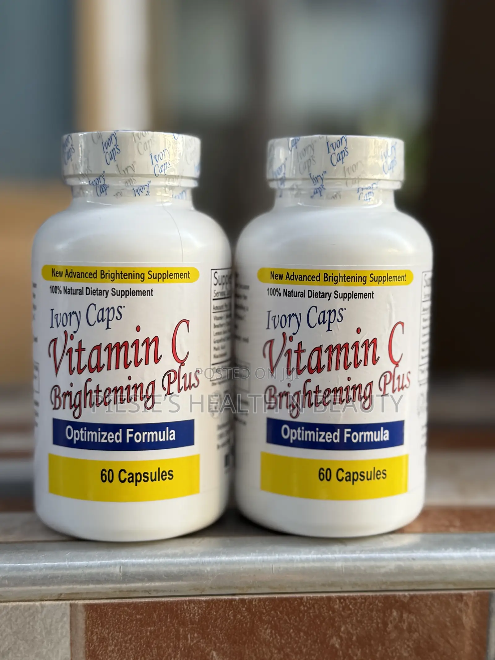 Ivory Caps Maximum Strength Vitamin C Brightening Plus 60 Caps