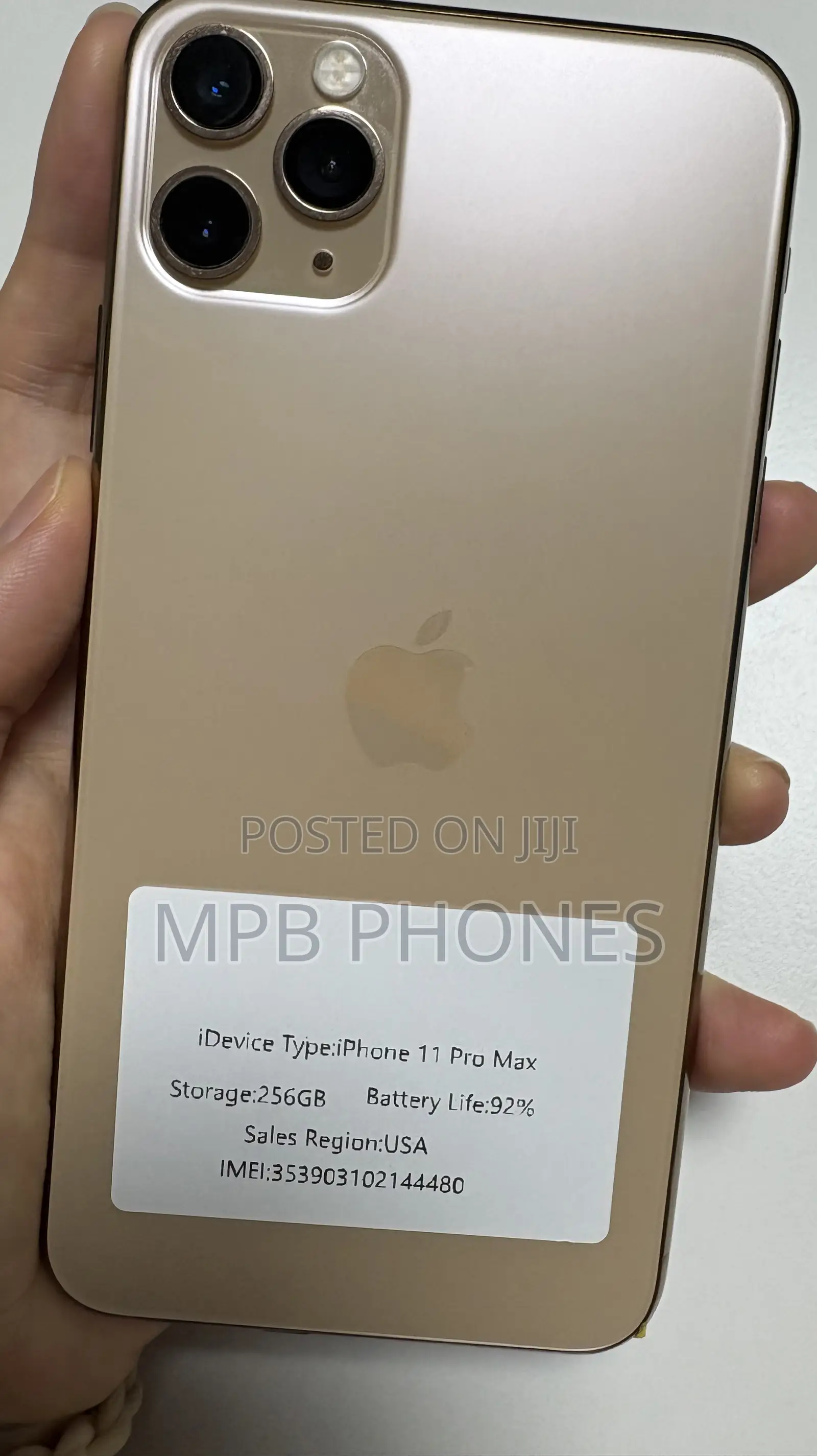 Apple iPhone 11 Pro Max 256 GB Gold