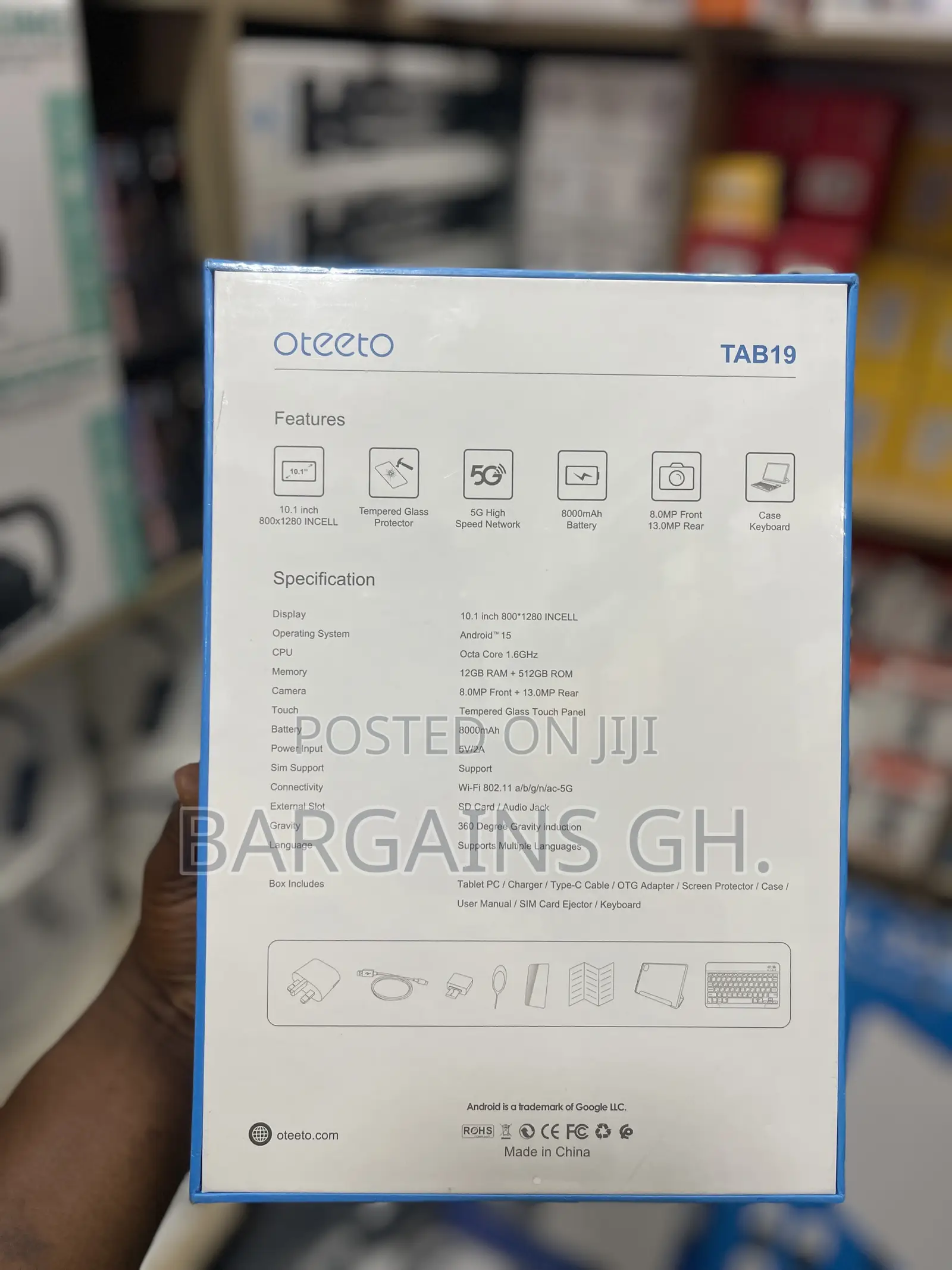New Tablet 512 GB Blue