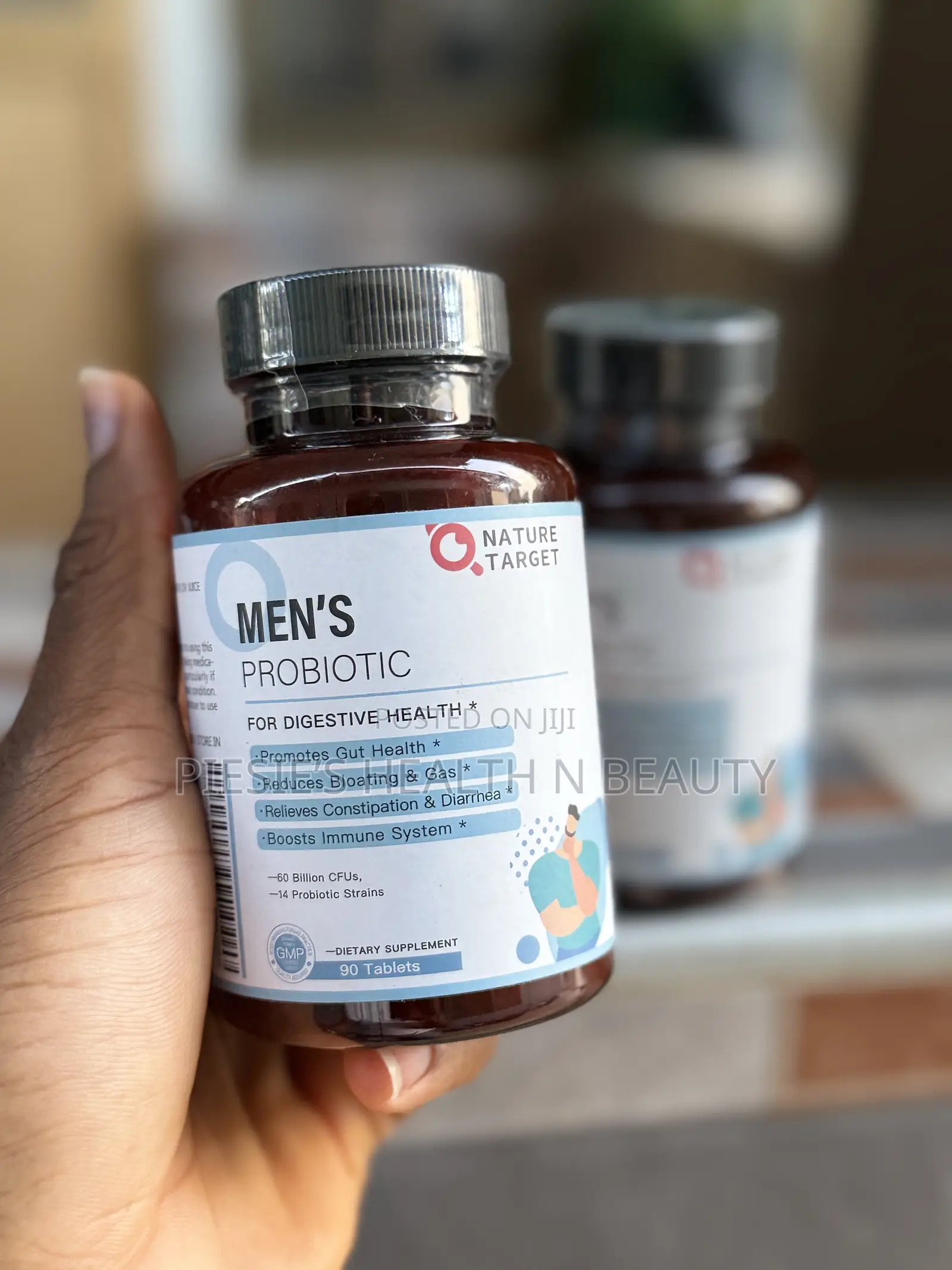 Nature’S Target Men’S Probiotics, 60 Billion Cfus, 90 Tablets