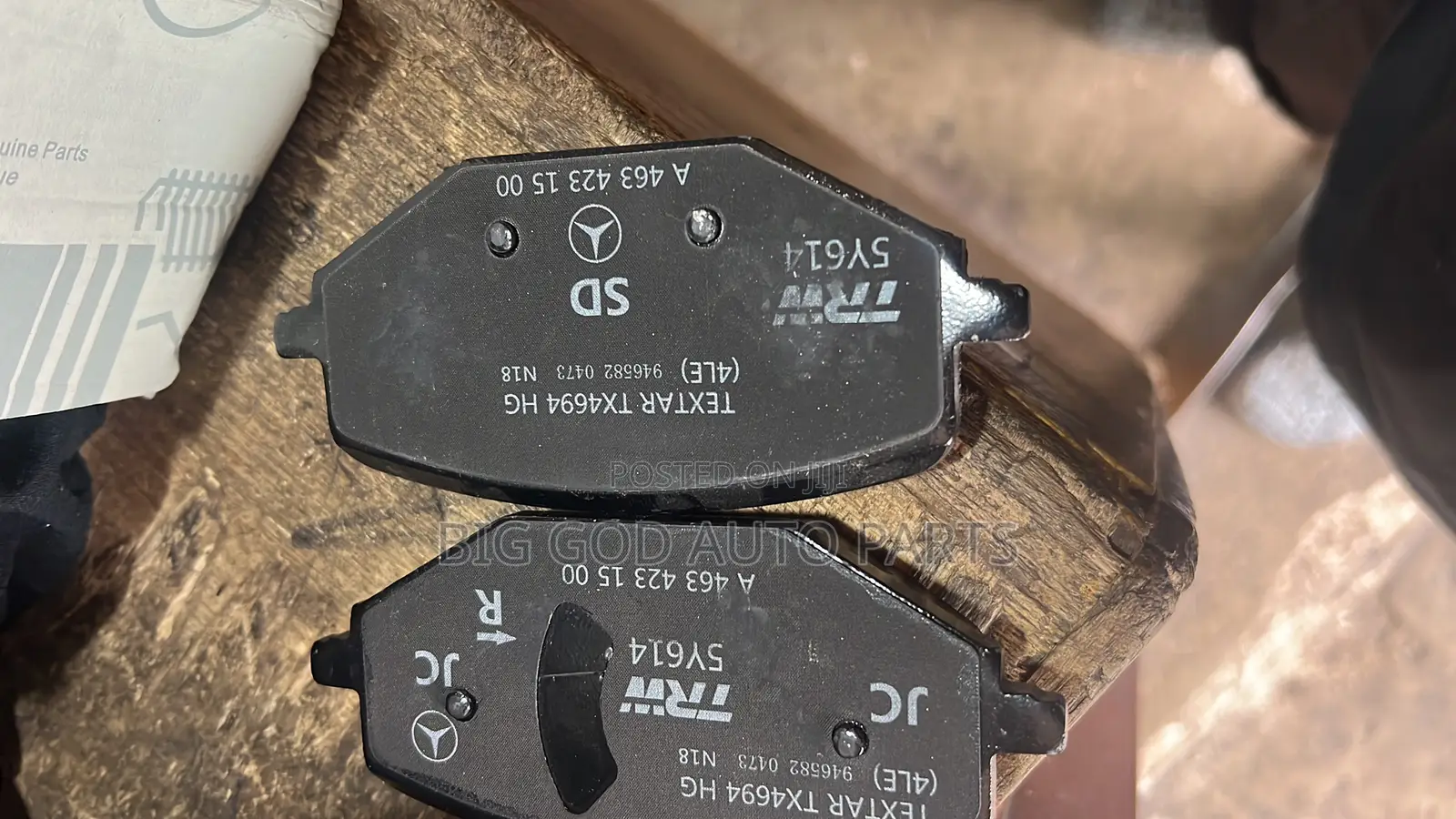 All Types of Brake Pad Available
