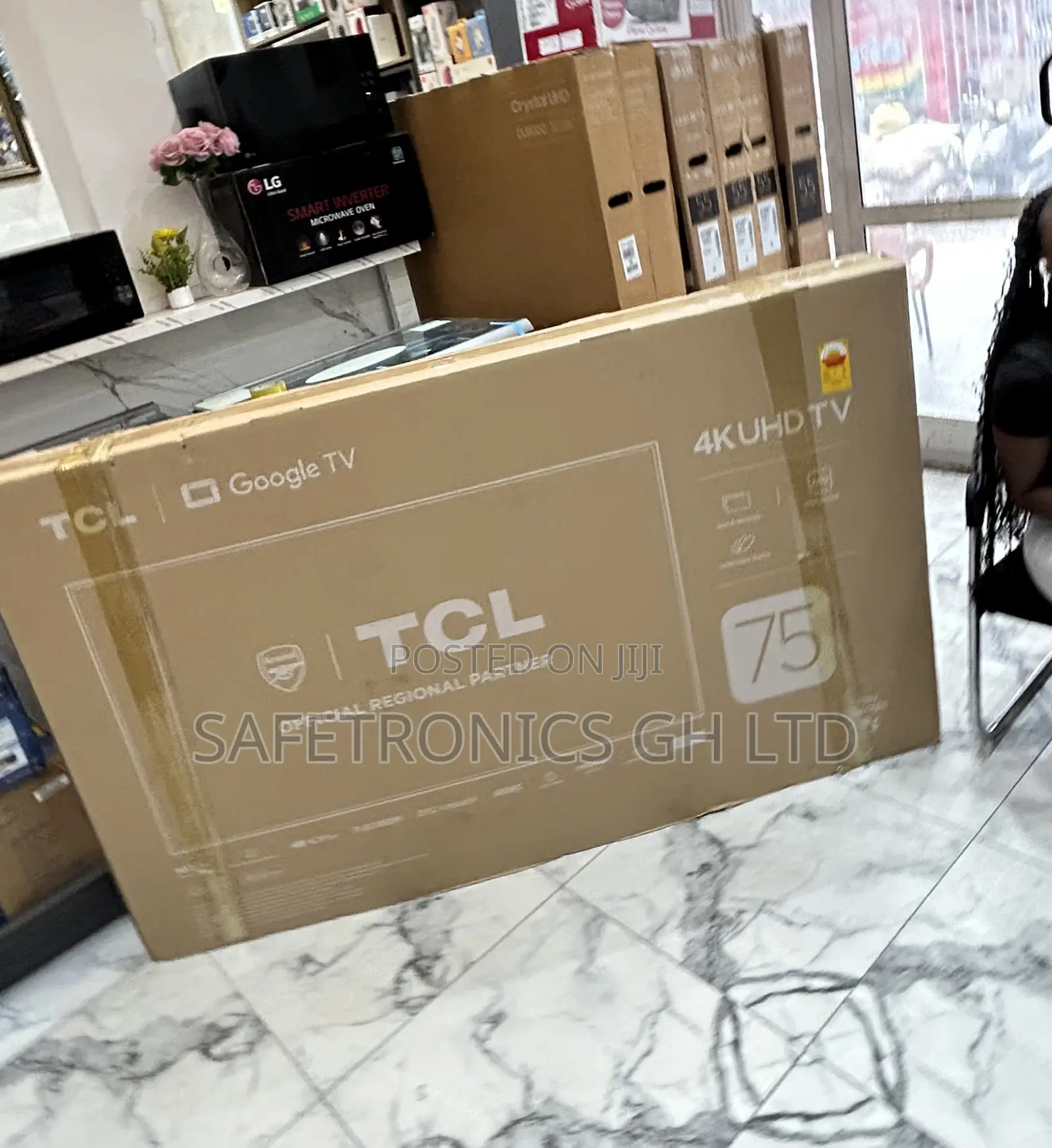 Kindly Get Android 75 Inch Smart P755 TCL Tv