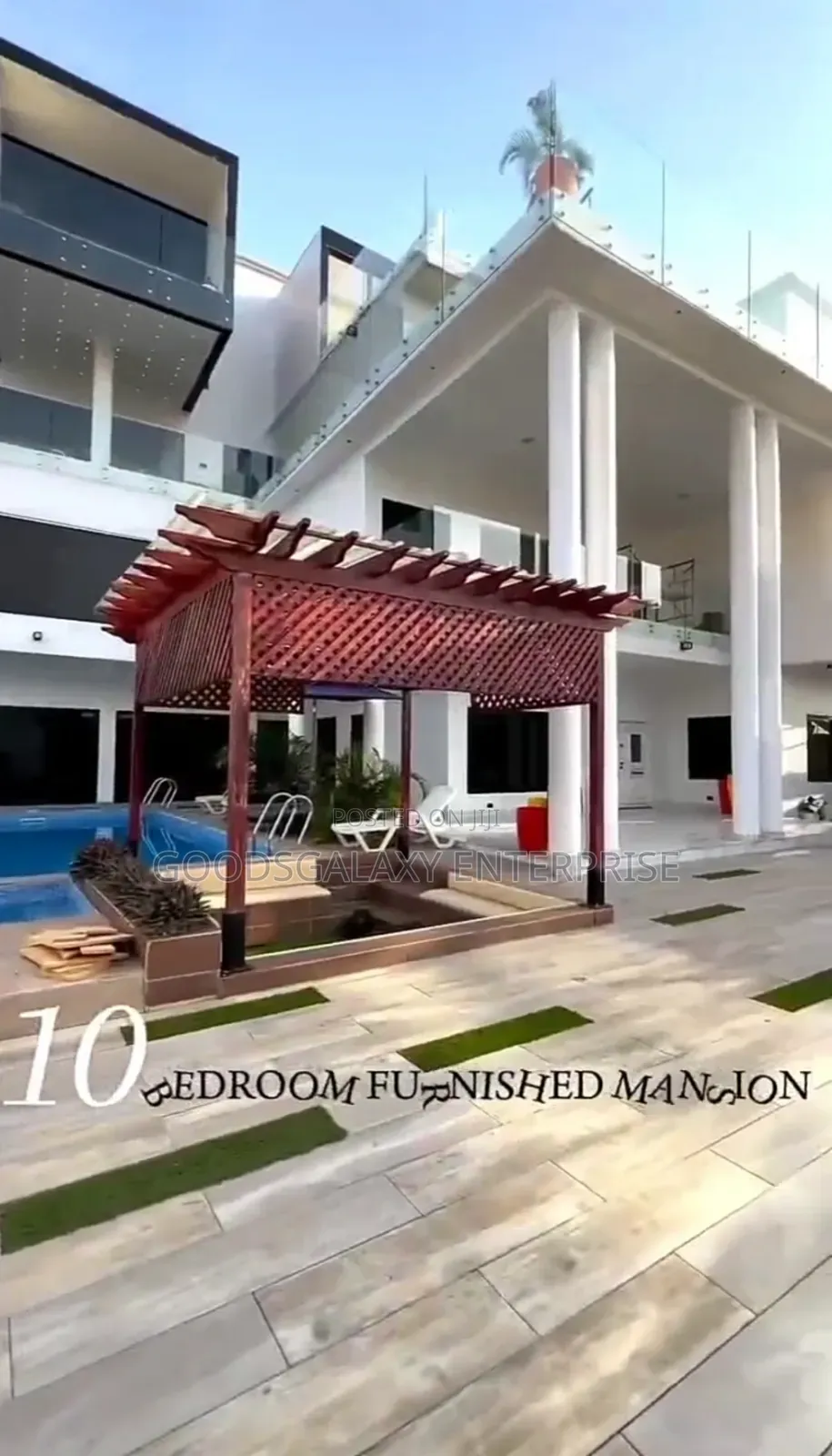 Furnished 10bdrm Mansion in Accra Metropolitan for sale