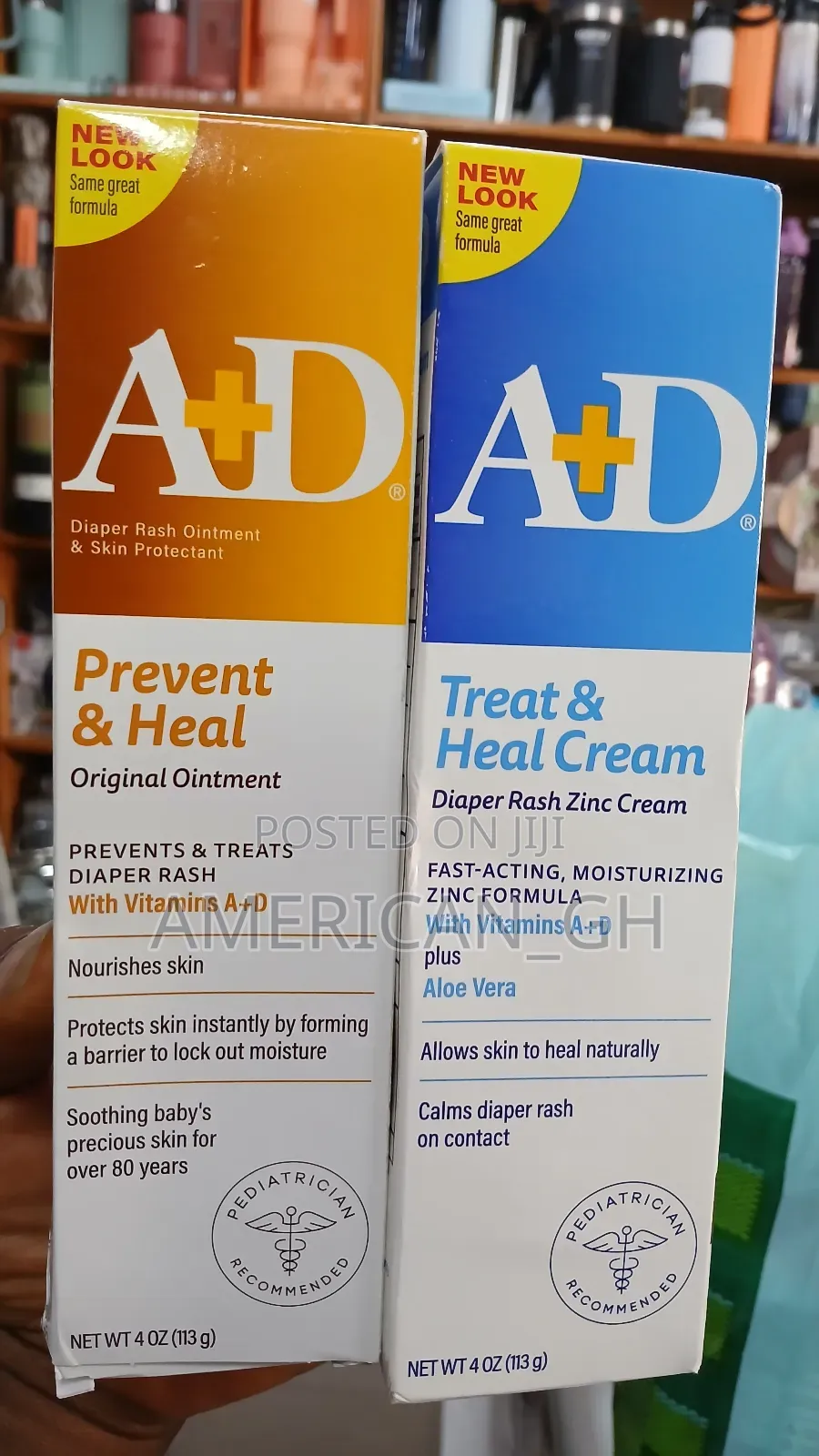 A+D Prevent Heal, Treat Heal Cream, 113g