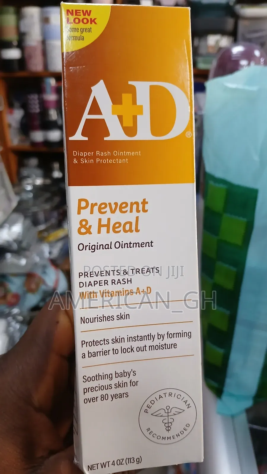 A+D Prevent Heal, Treat Heal Cream, 113g