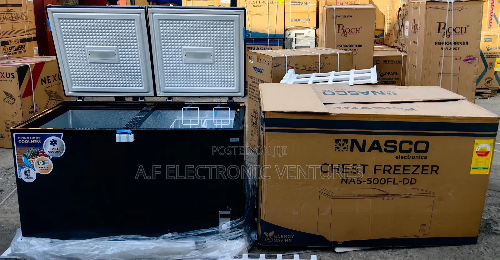 Nasco 425-litres Chest Freezer (Nas-500fl-dd)