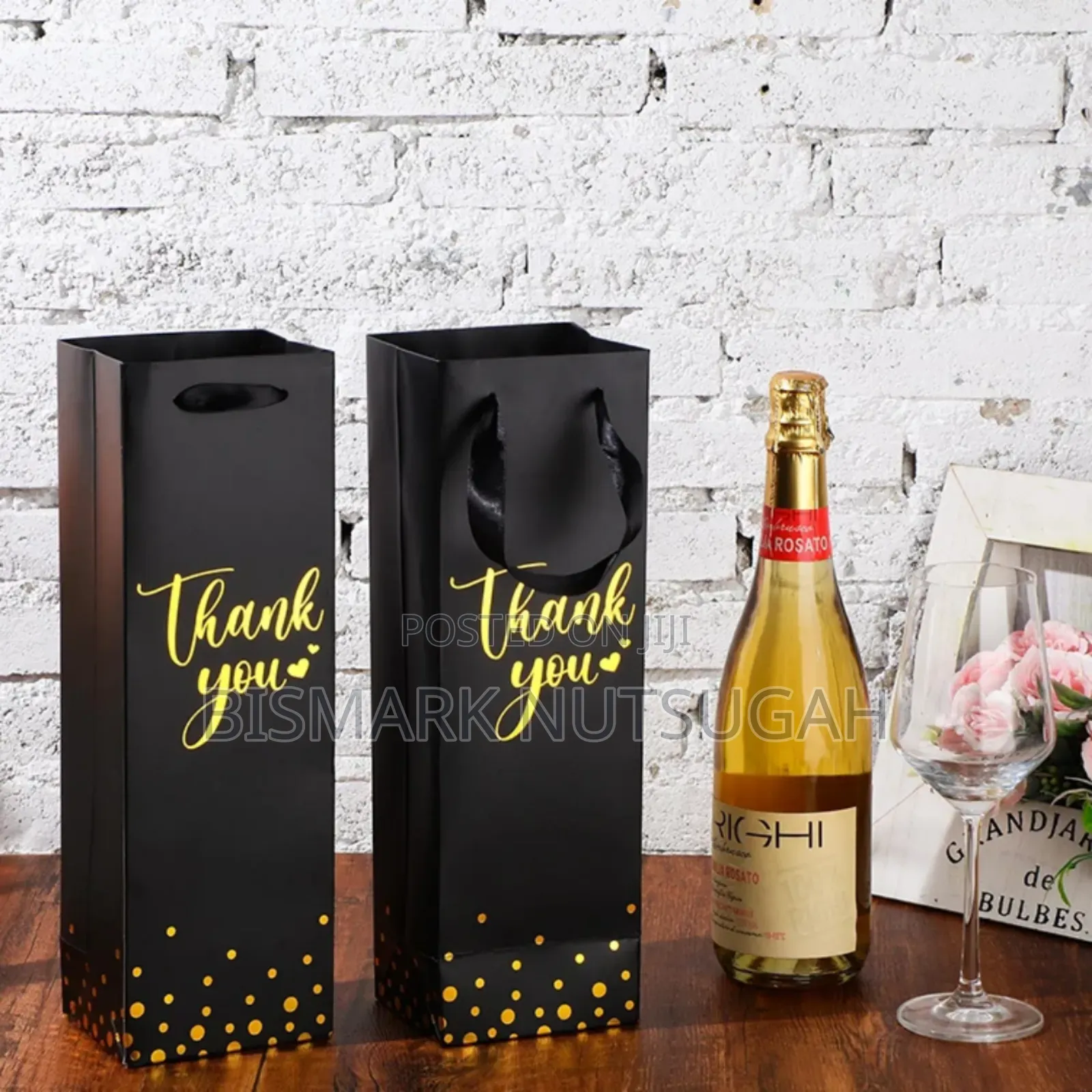 Wine Paper Gift Bag Box