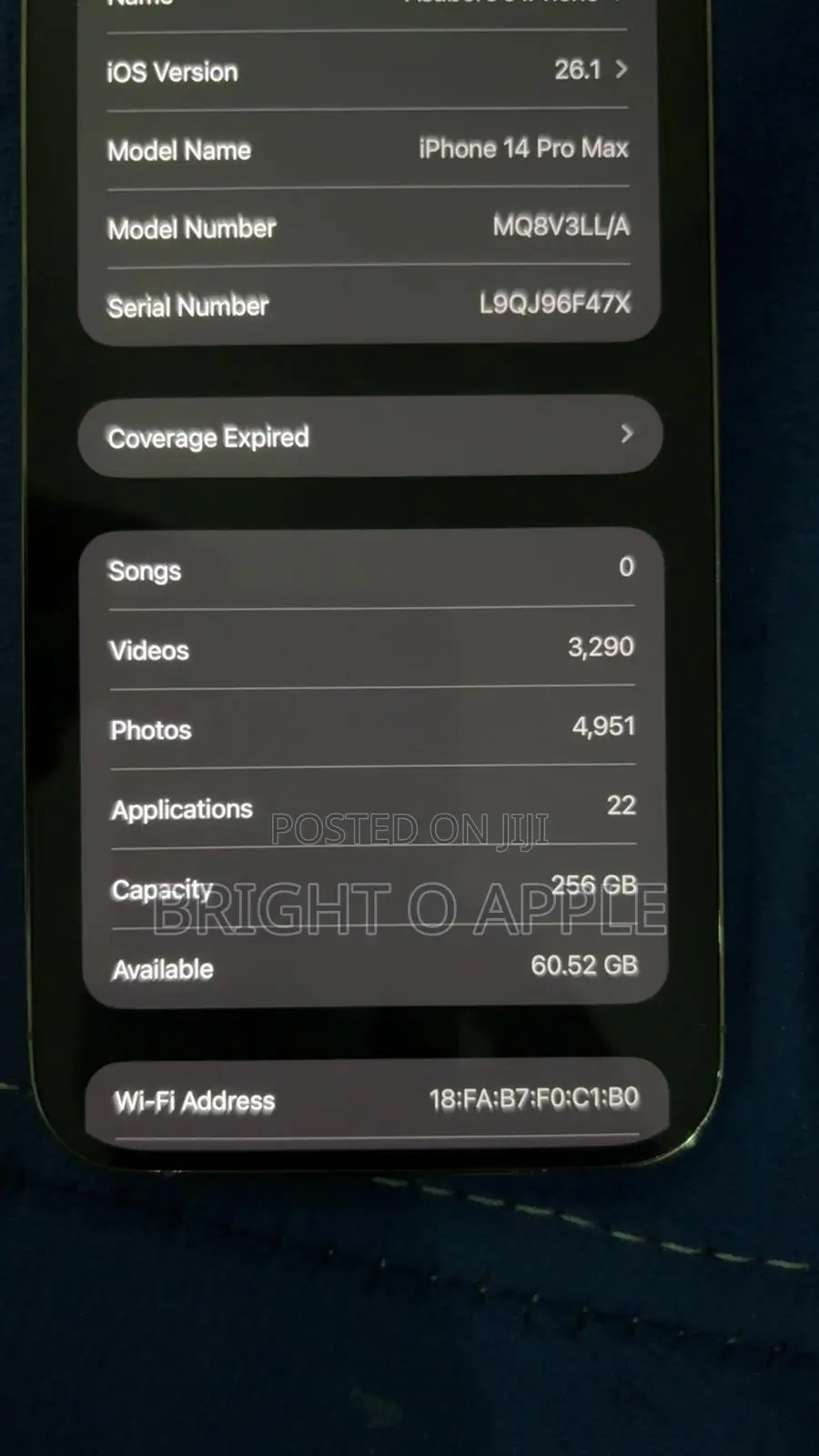 New Apple iPhone 14 Pro Max 256 GB Gold