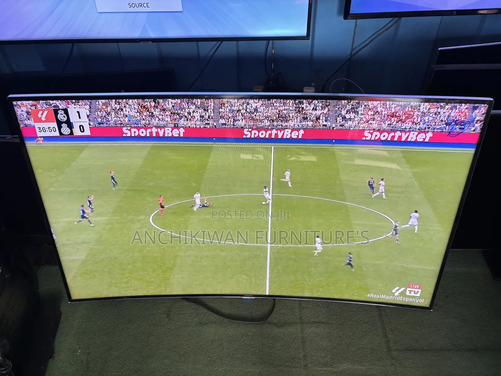 Samsung Curved 50 Inch Smart Digital Satellite Tv