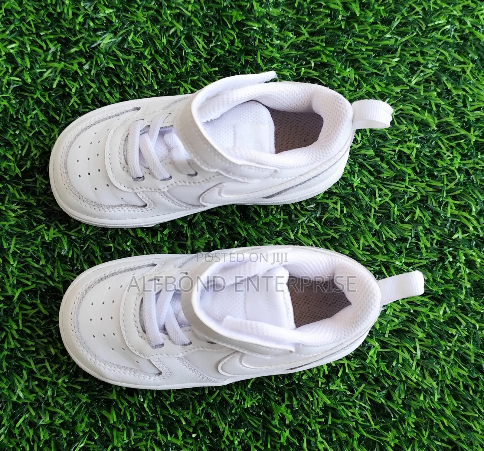 White Nike Court Borough Low 2