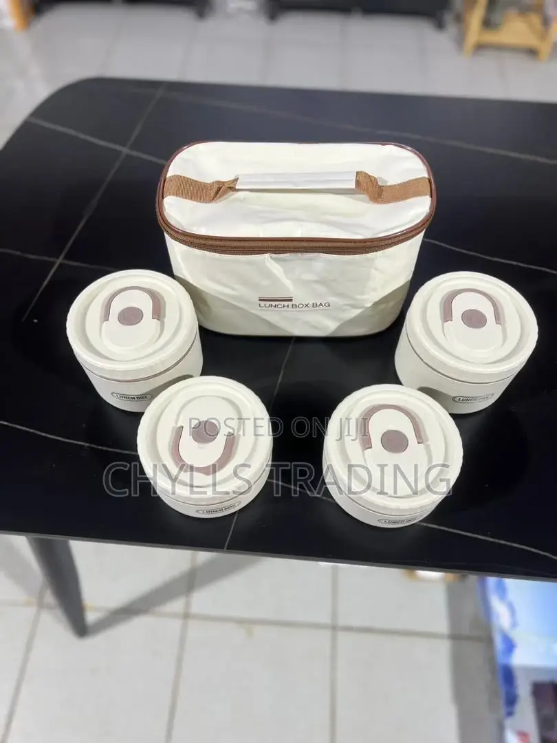 Back to School Promo 4-in-1 Lunch Box – Leakproof Durable