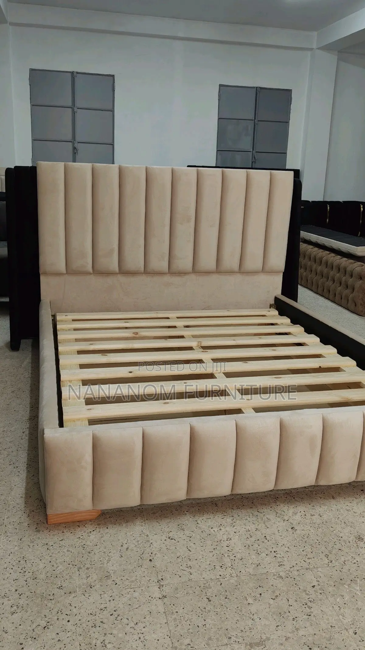 Modern Queen Size Bed Frame Available