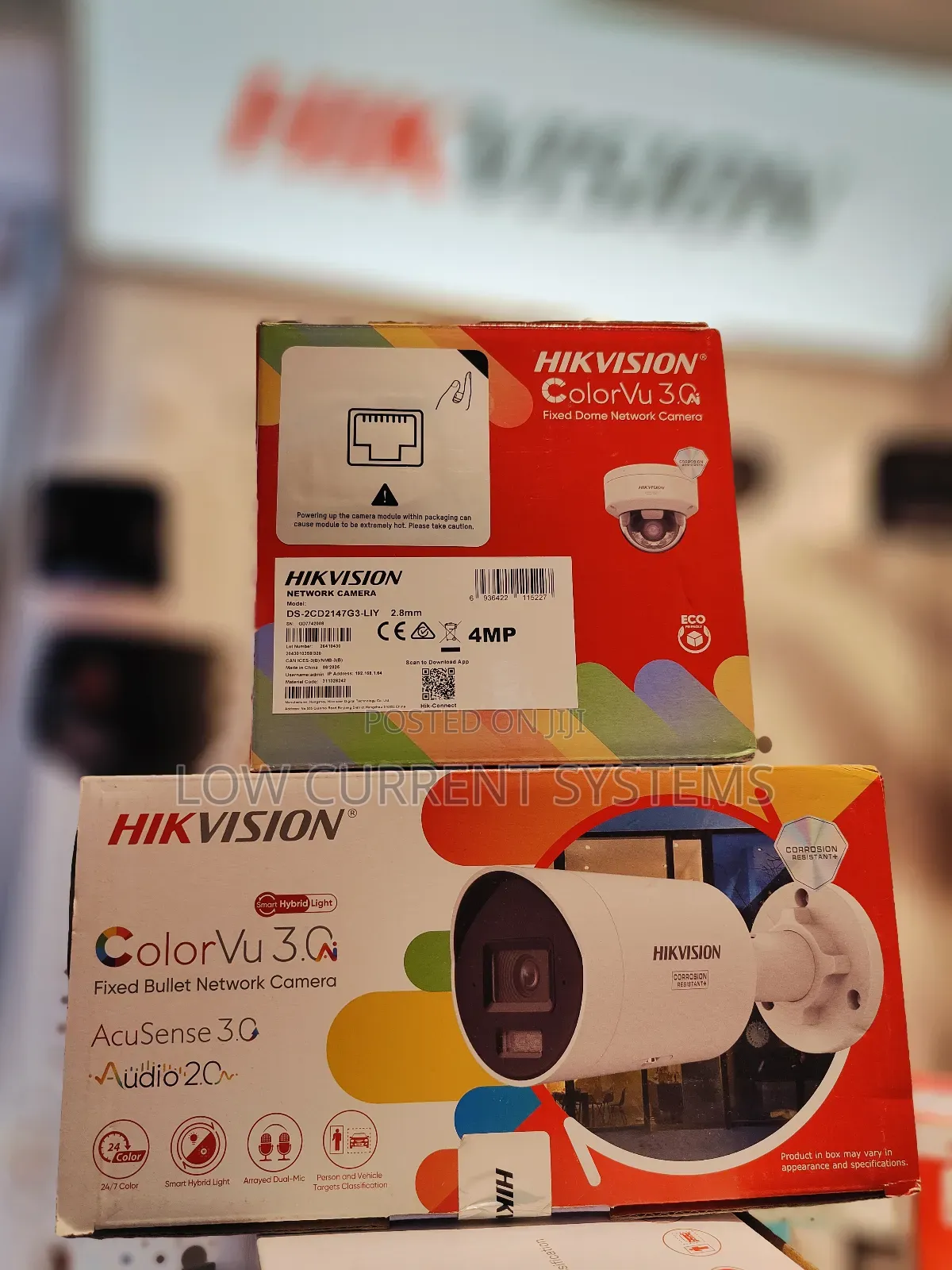 Hikvision Ds-2cd2047g3 Ds-2cd2147g3 4mp 3.0 Full Color Ip Acusence