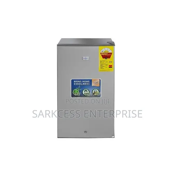 Nasco Nasf1-110fl-B Single Door Refrigerator - 92litre - Grey