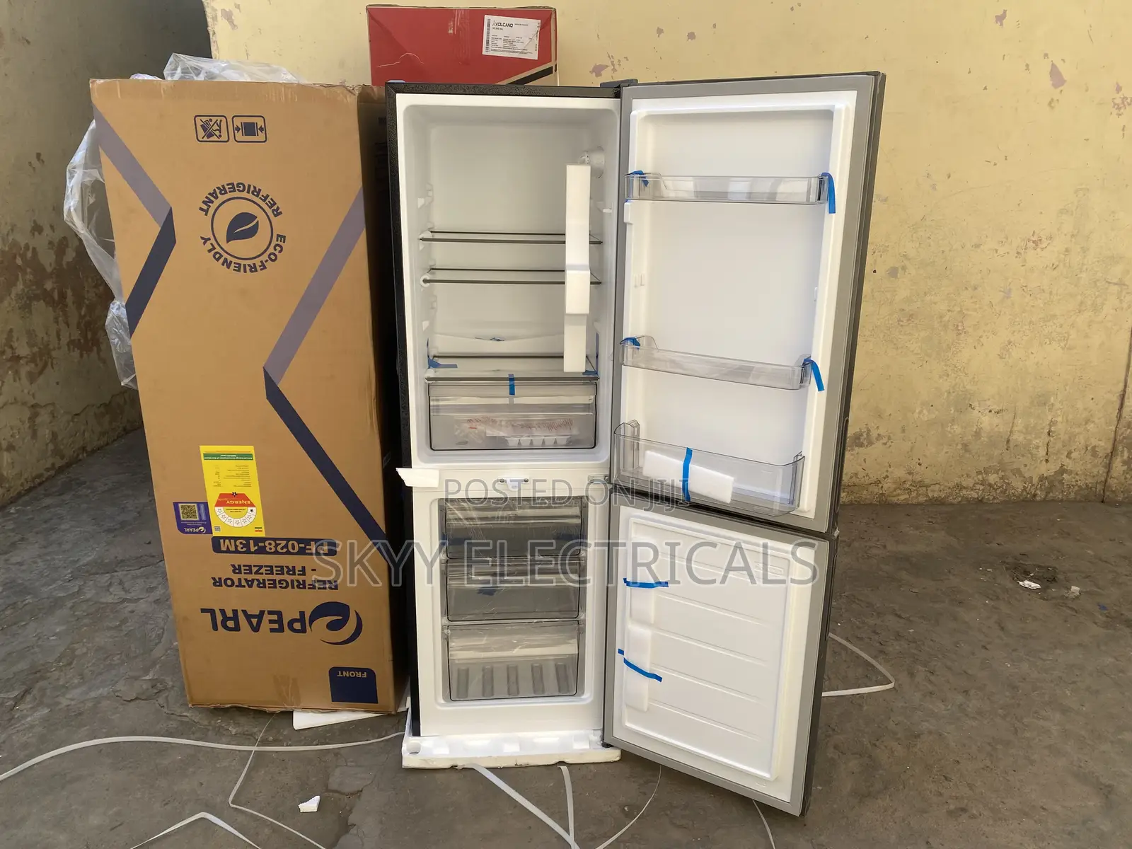 Pearl Pf-028-13m Bottom Freezer Fridge