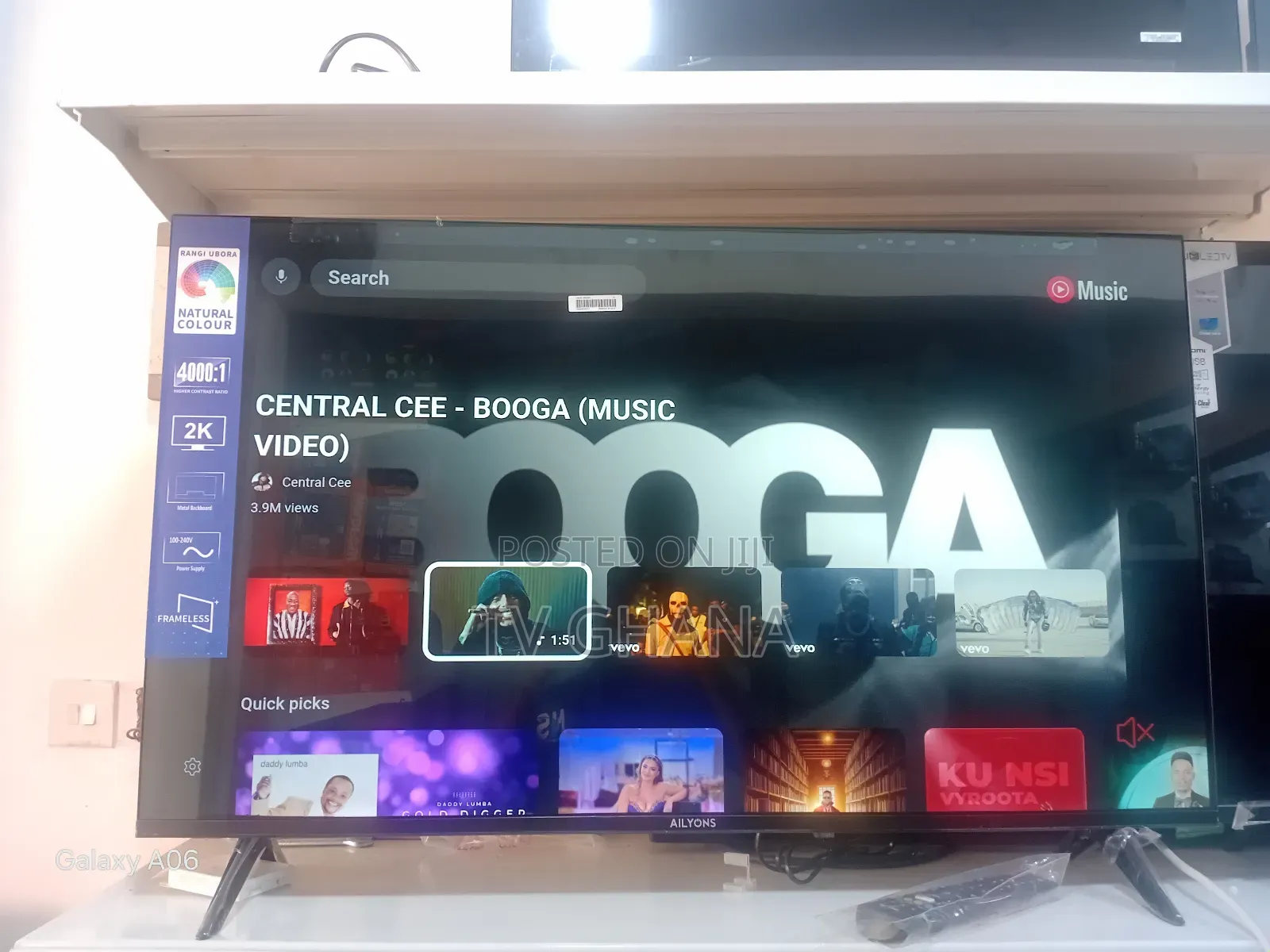 Ailyson 43” Smart Tv – Sharp Display With Smart Access