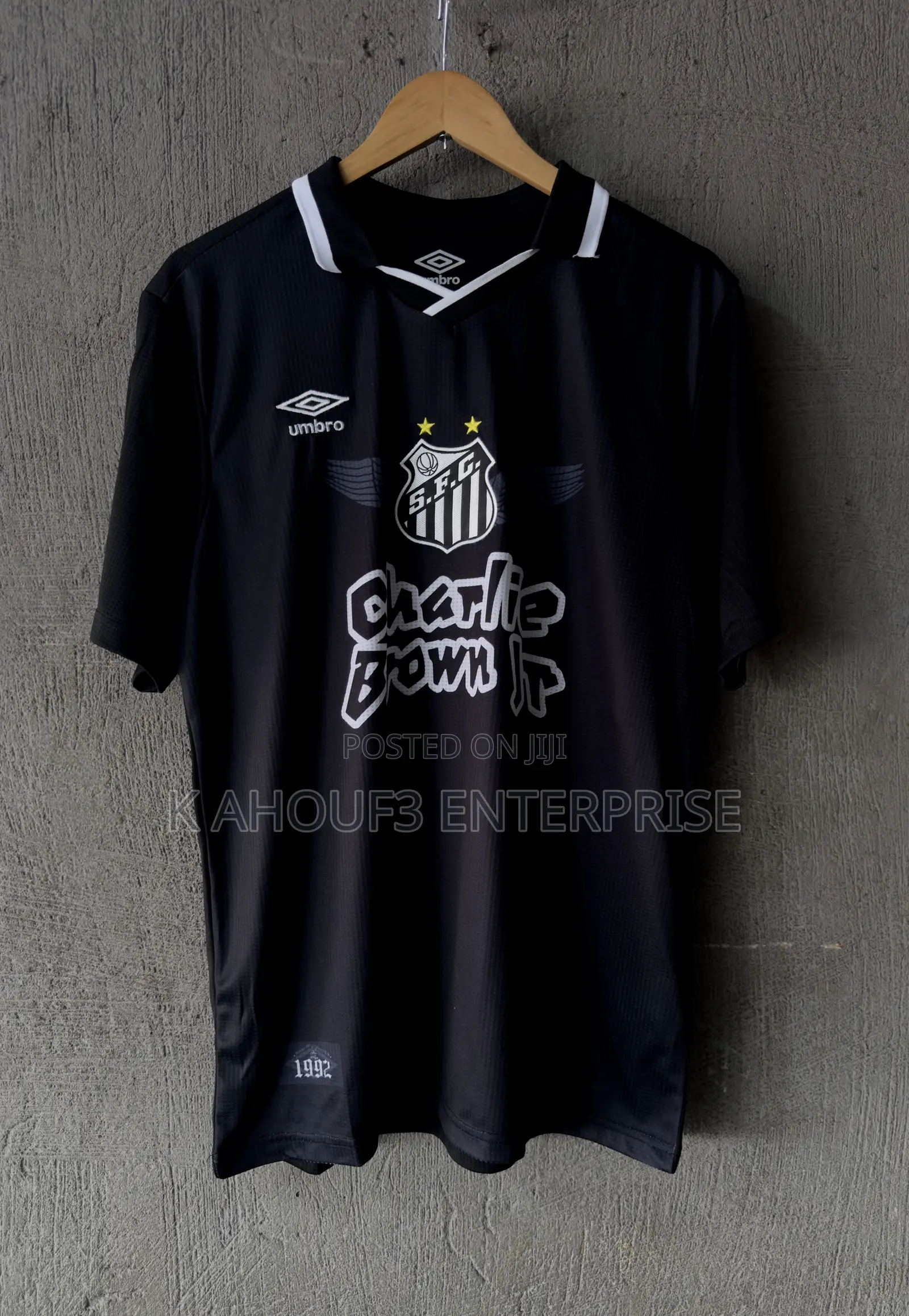 Santos Fc Charlie Brown Jr Jersey Available